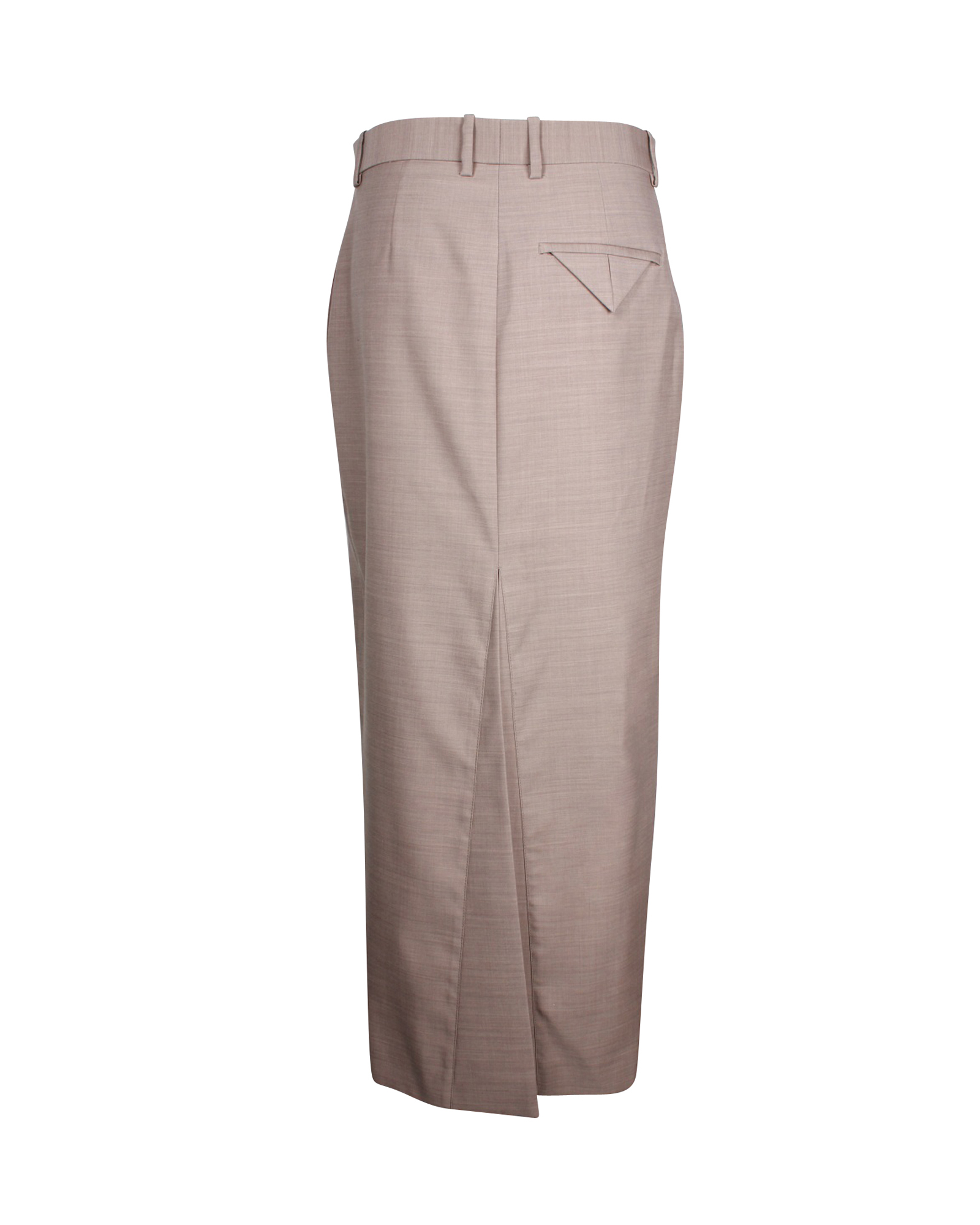 Bottega Veneta High-waisted Front-split Long Skirt Size XS