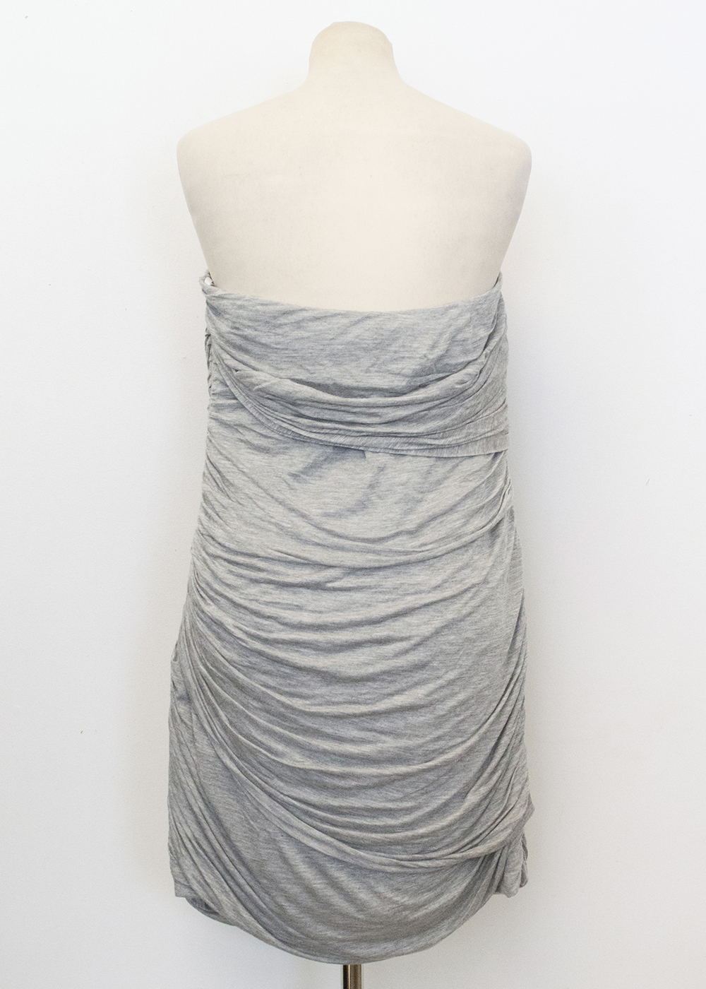 Camila and Marc Grey Strapless dress Size L