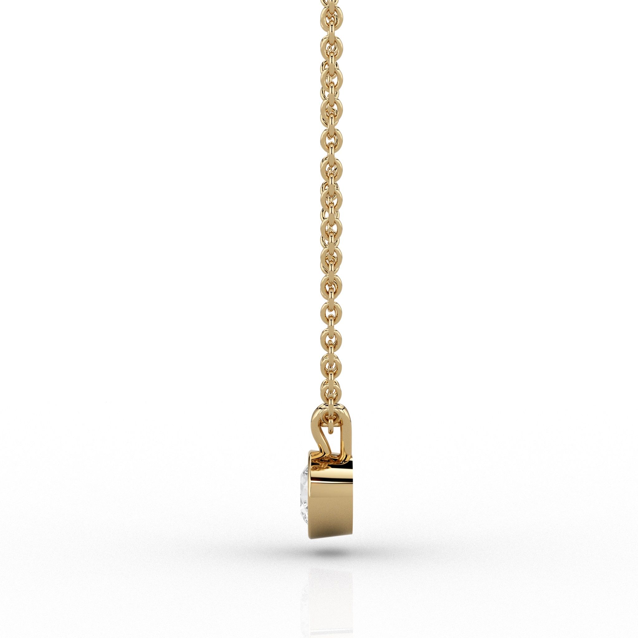 SkyDiamond Rae 0.48ct Pendant in 18ct Yellow Gold ct yellow gold