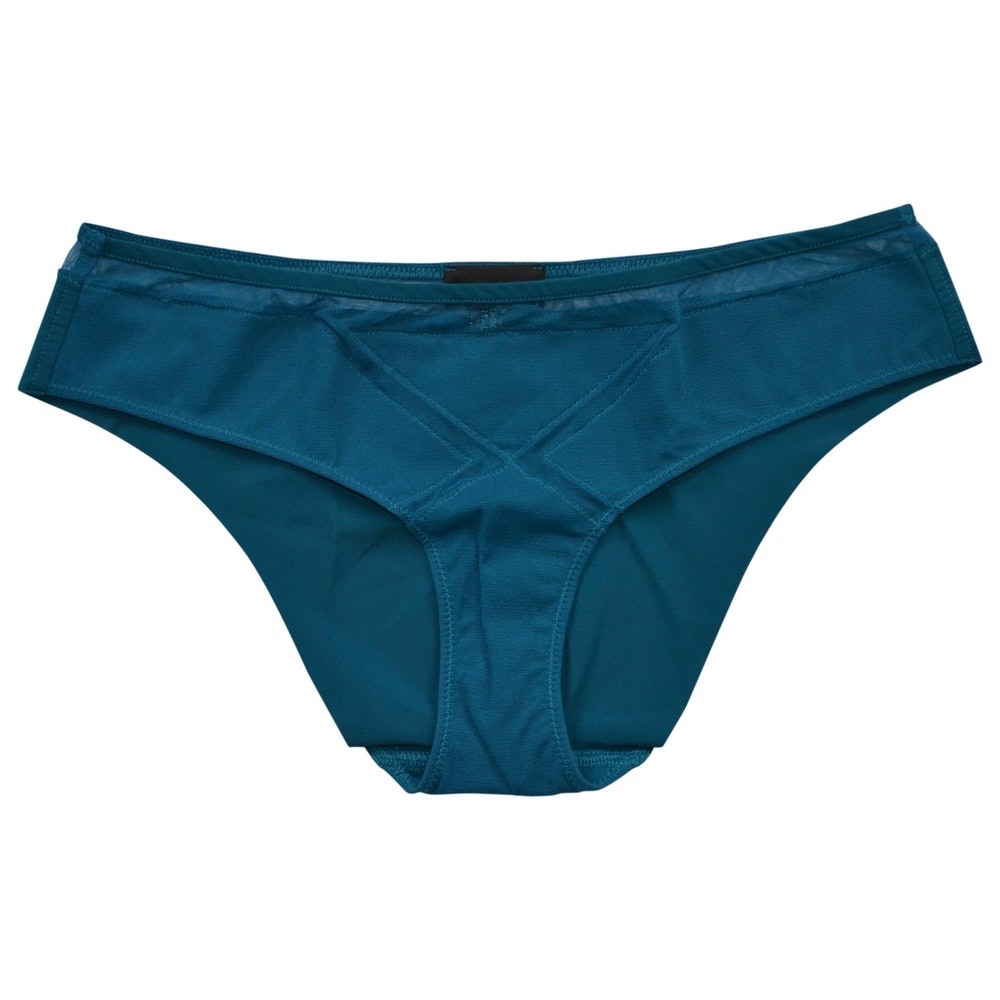 La Perla Teal cotton-blend briefs Size S turquoise cotton