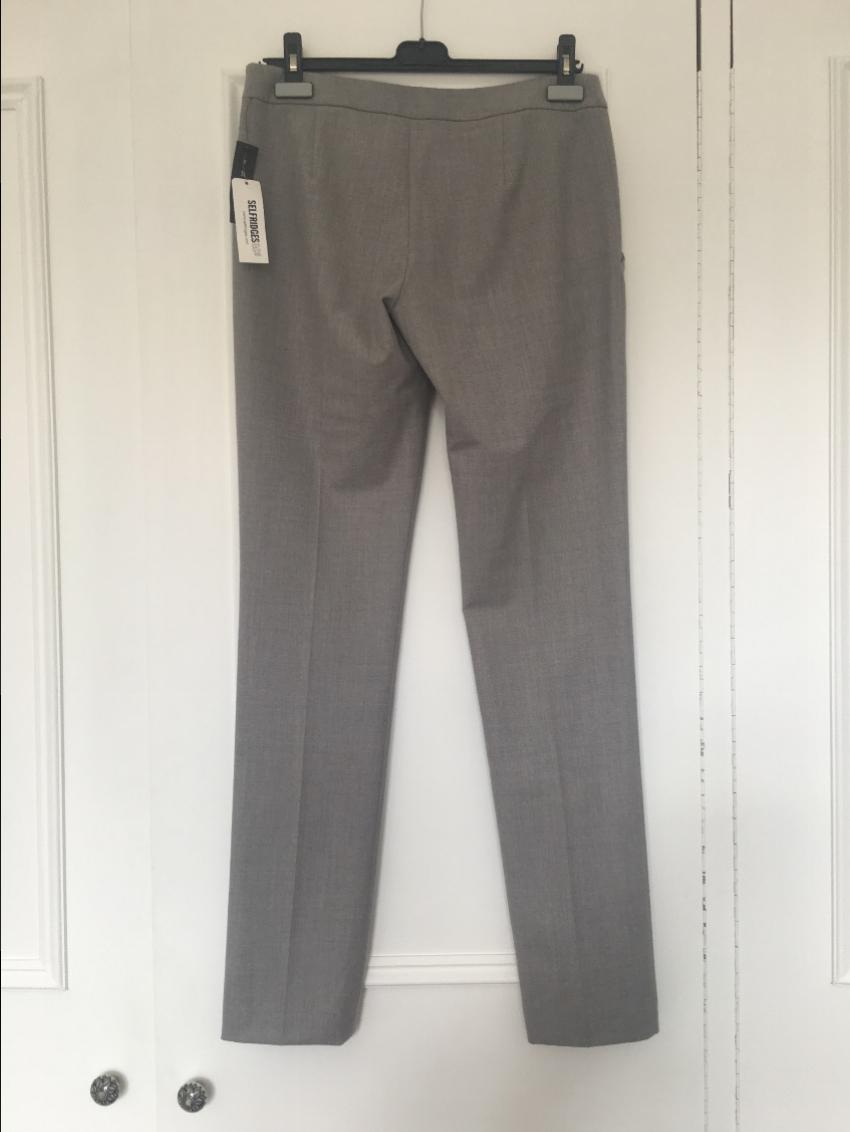 Preowned Theory wool classic trousers Size M Silver