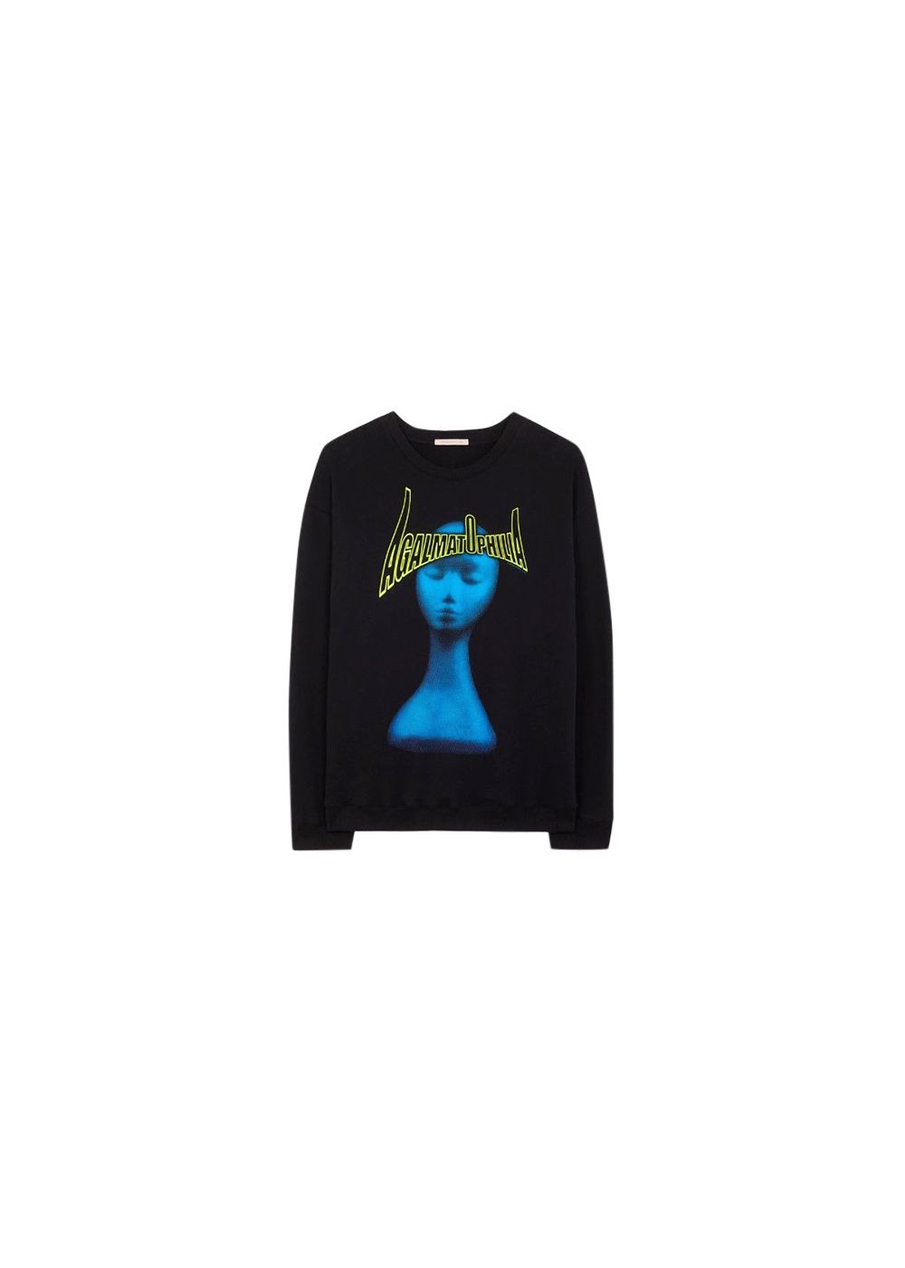 Christopher Kane Agalmatophilia sweatshirt Size L Black cotton