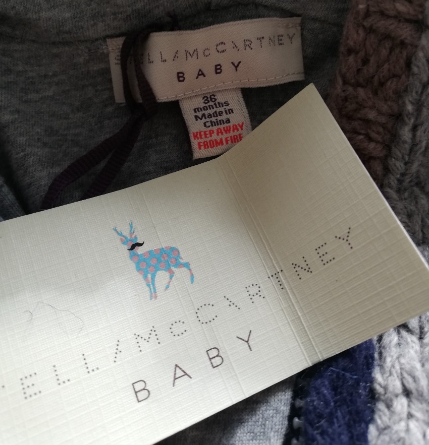 Stella McCartney Cable Knit Onesie Size 3 Years