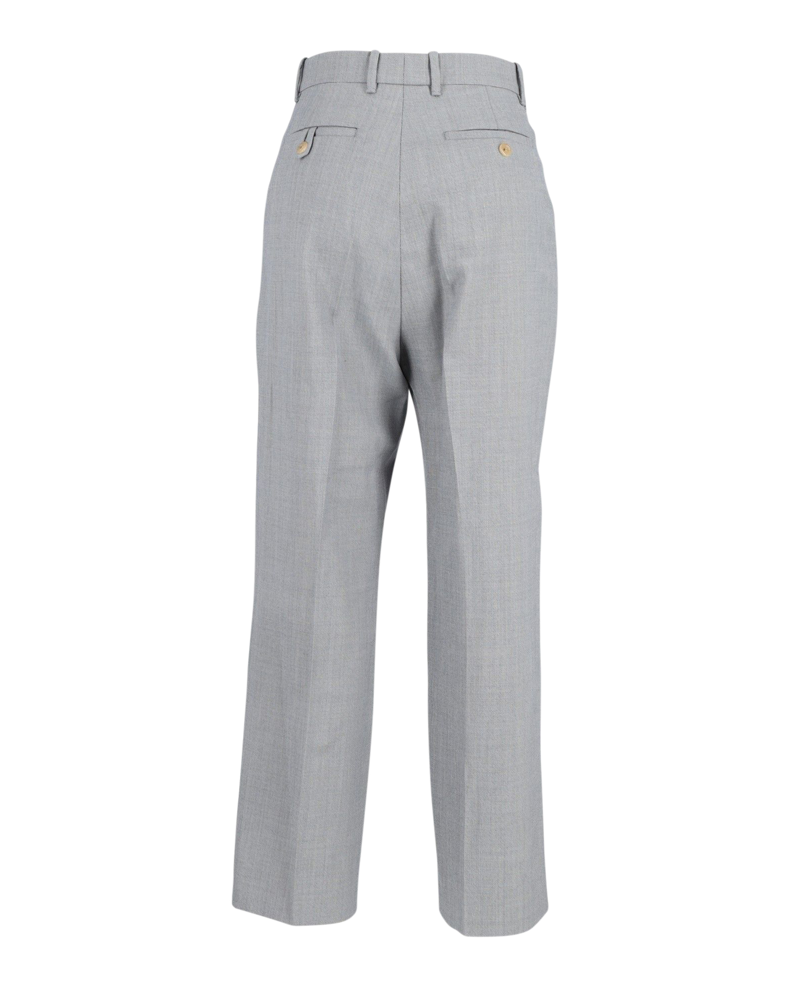 Preowned Gucci Grey Tailored Trousers Size S wool/hair/laine