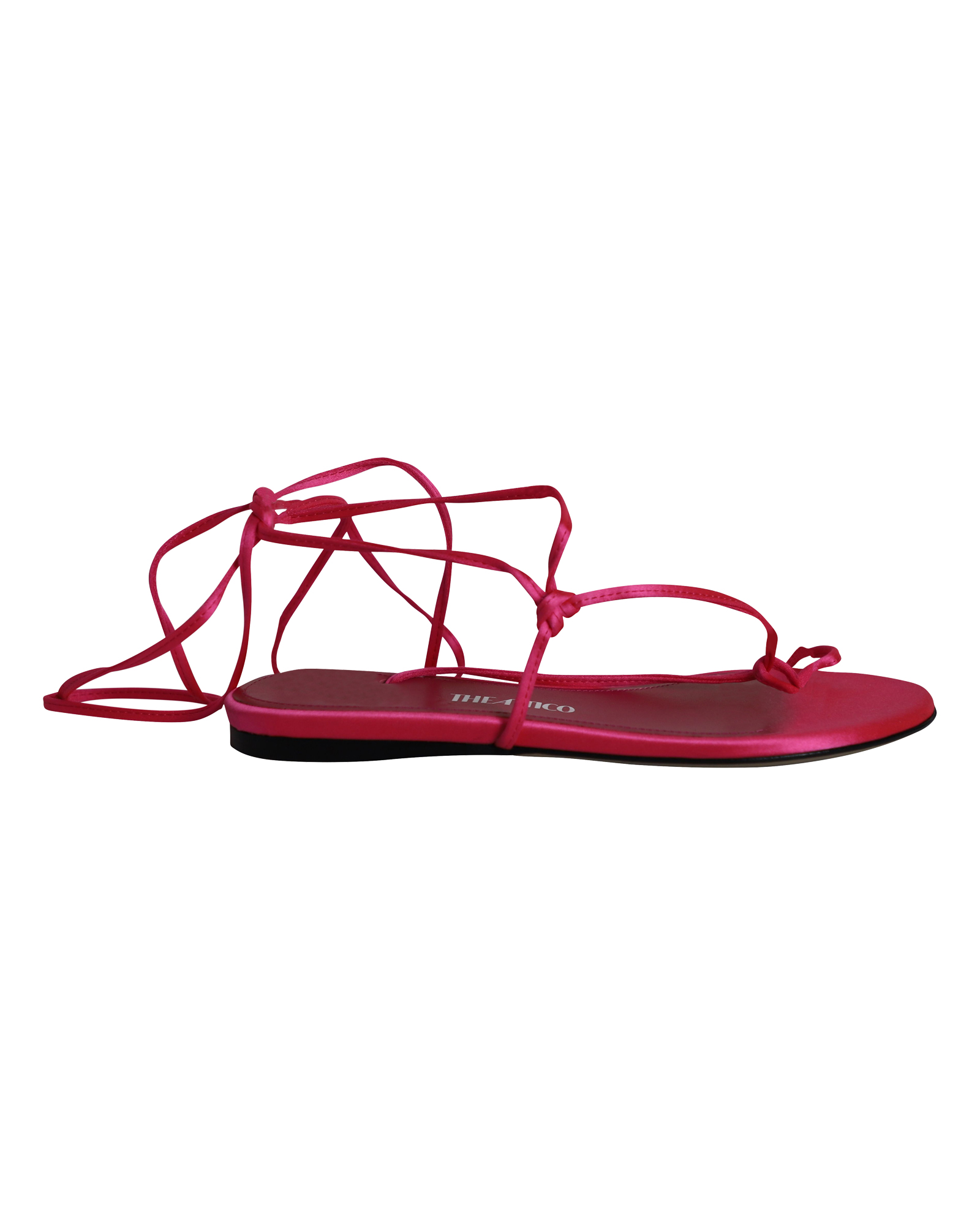 The Attico Kika Lace Up Thong Sandals Size 35