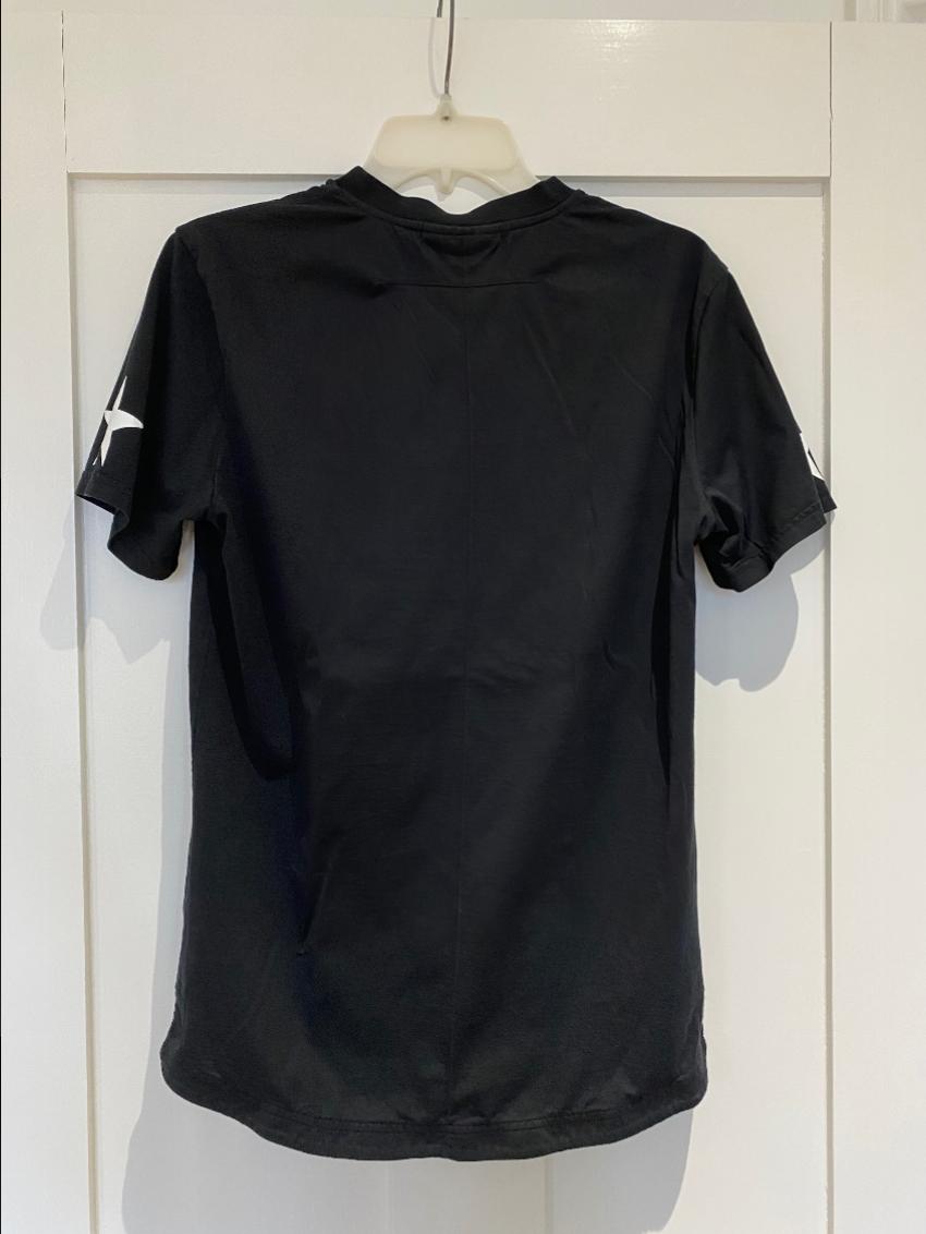 Men's Preowned Givenchy Black Racing Print T-Shirt Size S cotton