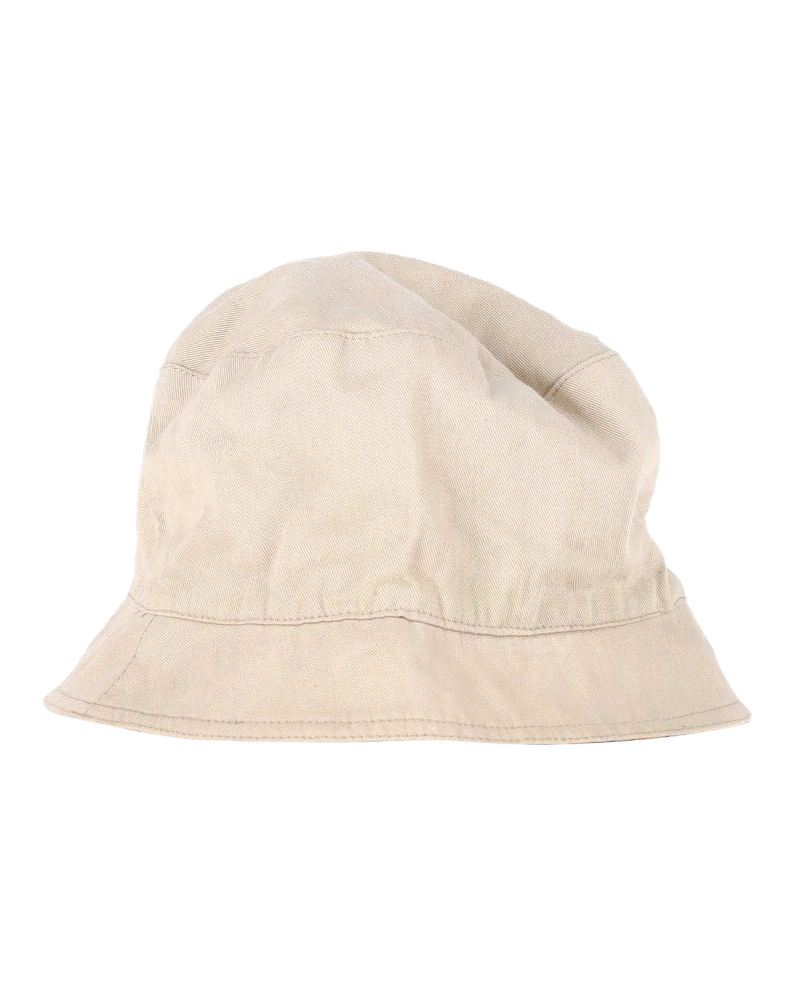 Preowned Burberry Reversible Bucket Hat beige cotton