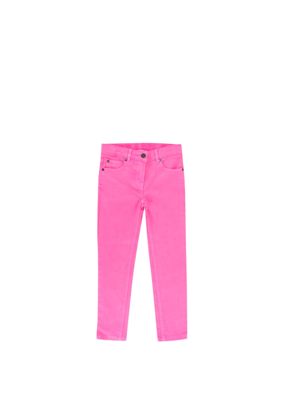 Boys Stella McCartney Fluroscent Pink Skinny Jeans Size 6 Years Fluorescent Pink cotton