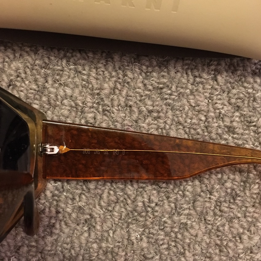 Marni sunglasses Orange plastic