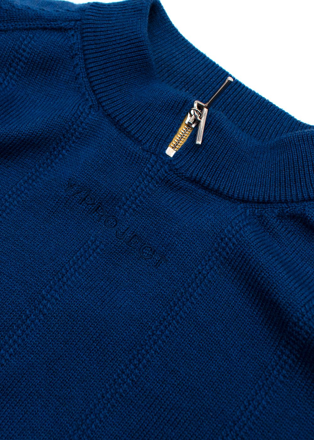 Men's Y/Project Unisex  Royal Blue Knit Jumper Size L wool