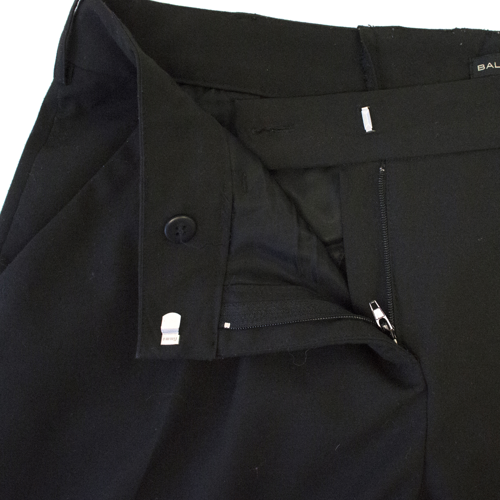 Preowned Balenciaga Black Trousers Size M polyester