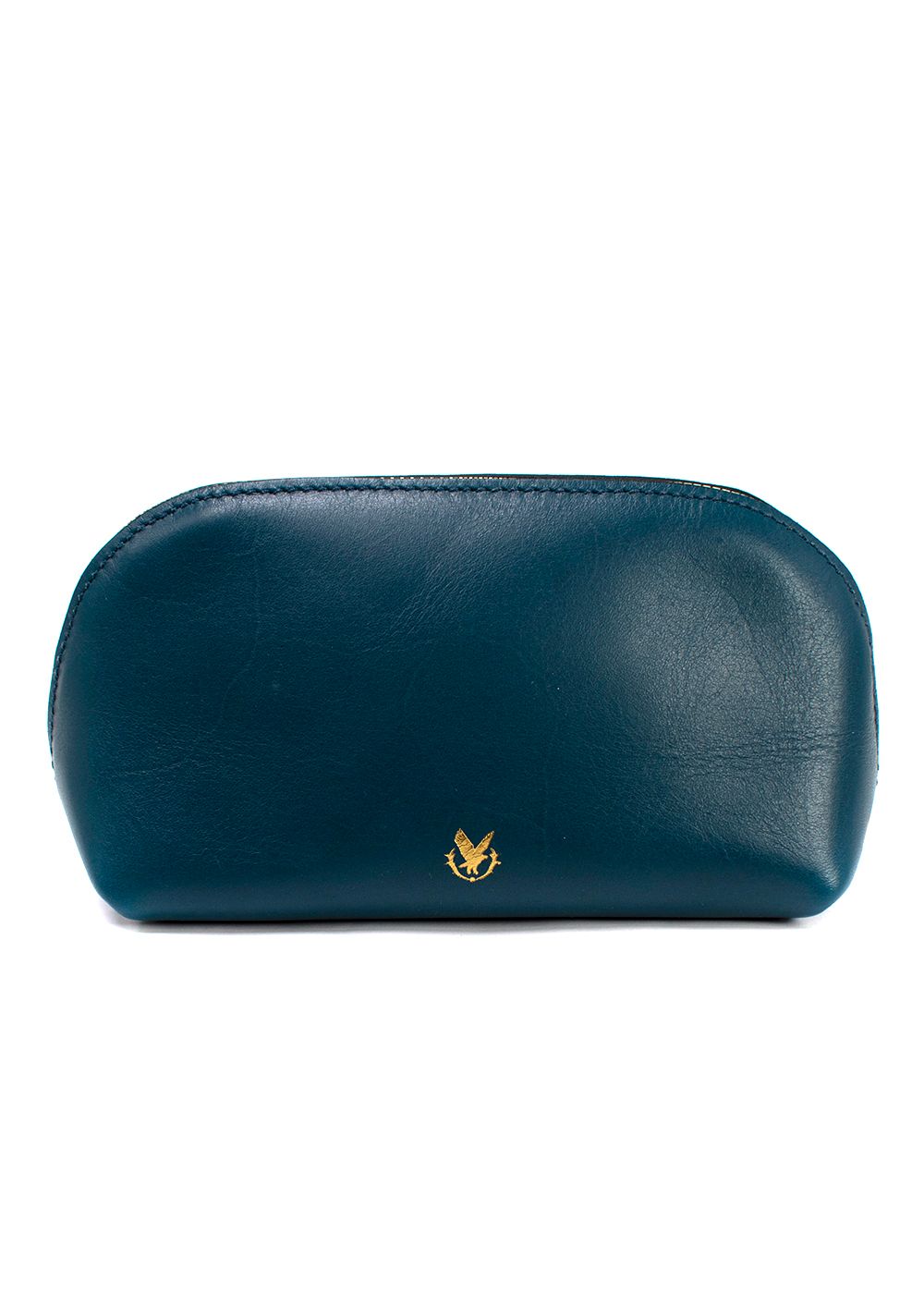 Gleneagles  Co Blue Leather Zip-around Purse navy