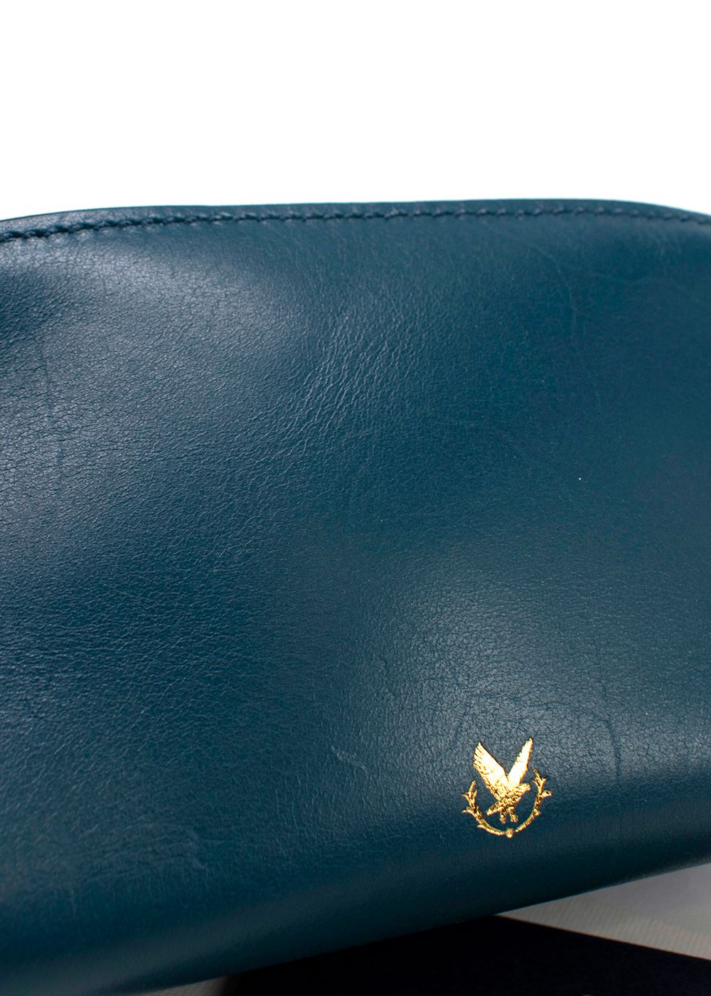 Gleneagles  Co Blue Leather Zip-around Purse navy