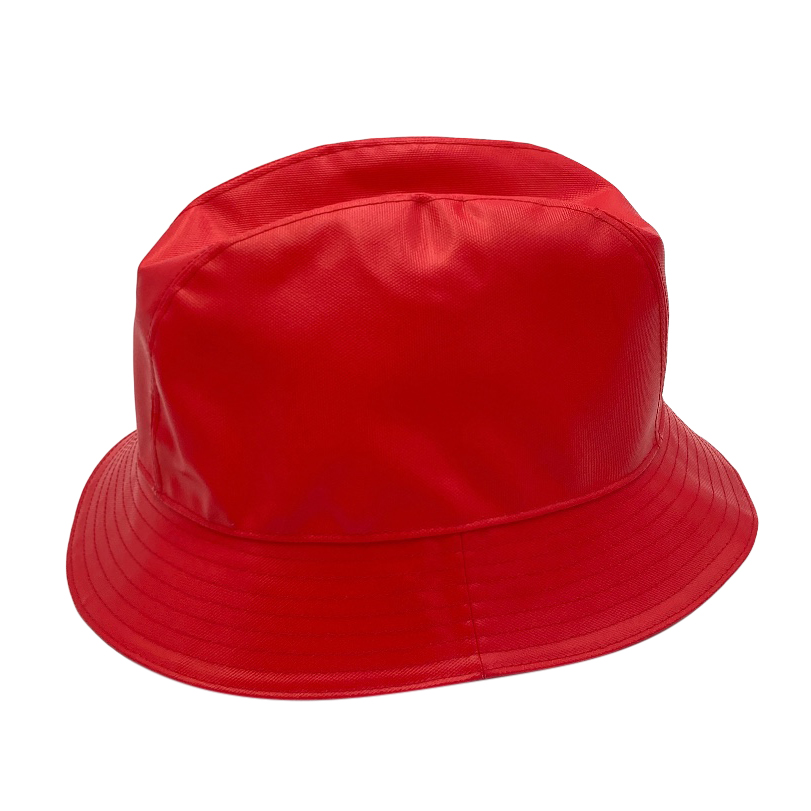 Gucci Men's Red Bucket Hat cotton