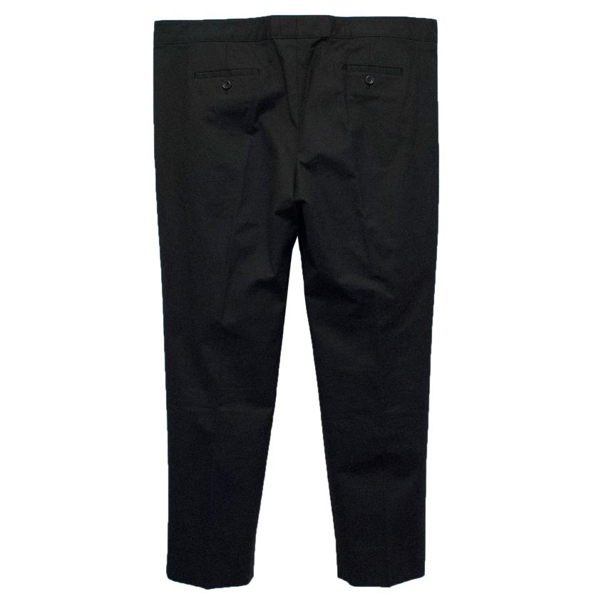 Preowned Gerard Darel Black Trousers Size 38/91 cotton