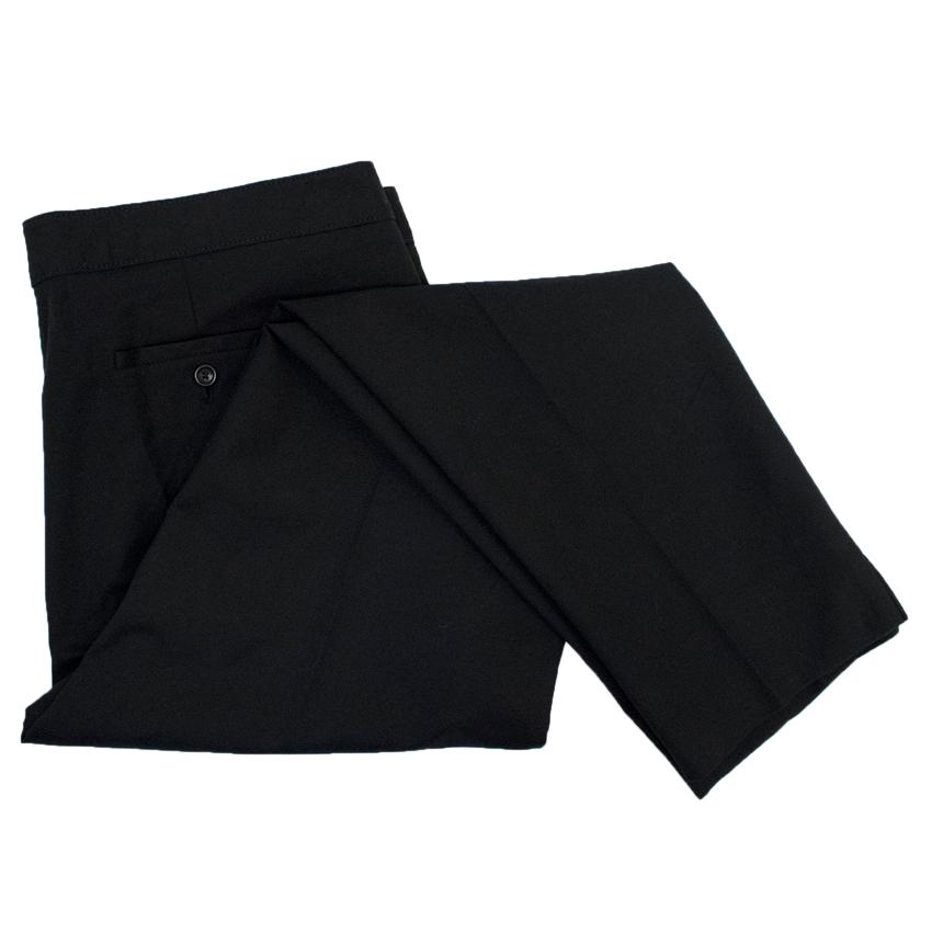 Preowned Gerard Darel Black Trousers Size 38/91 cotton