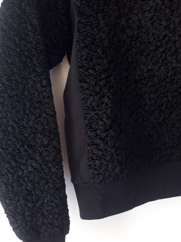 Preowned Carven Black Loop knit sweater Size S