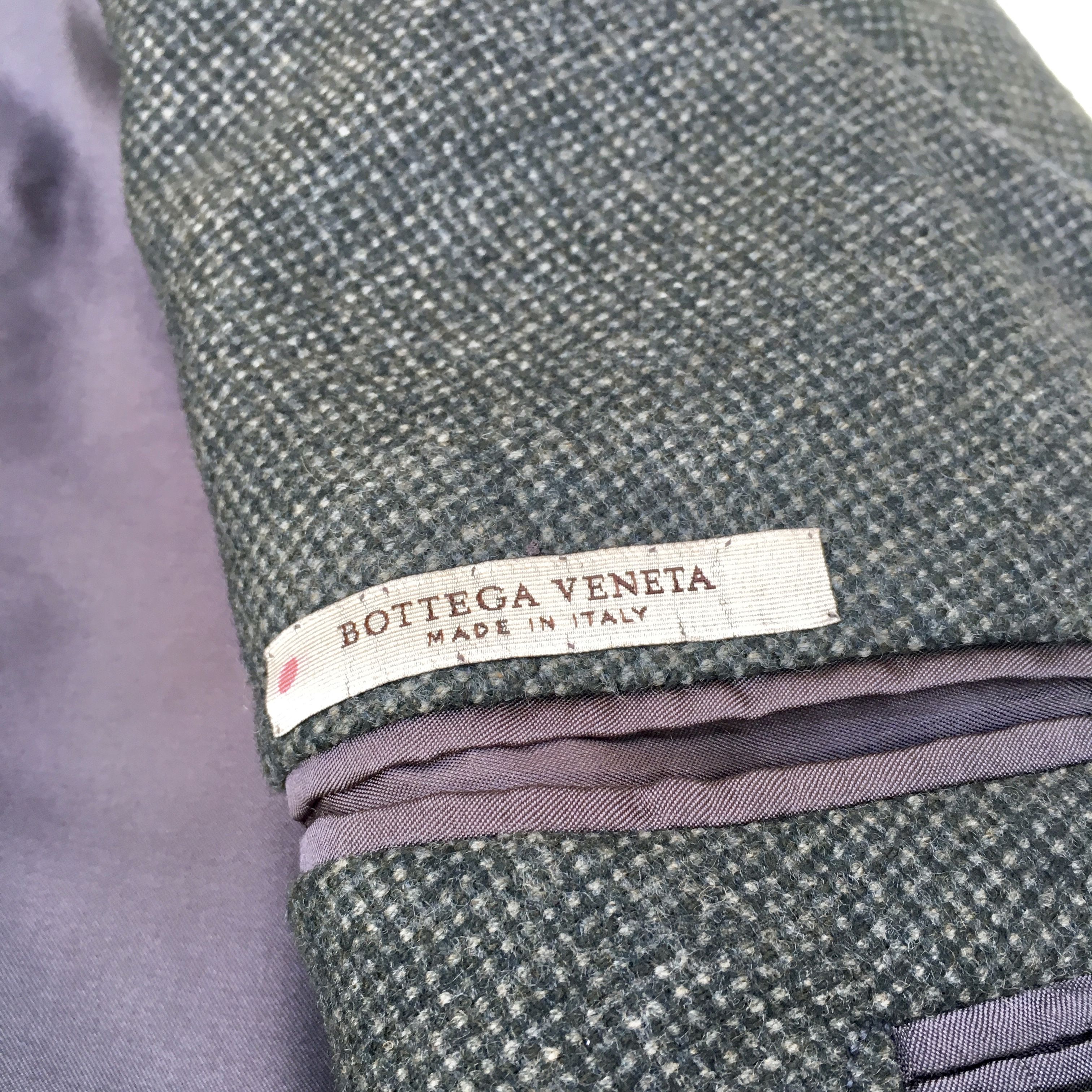 Men's Bottega Veneta blazer Size S Green cashmere