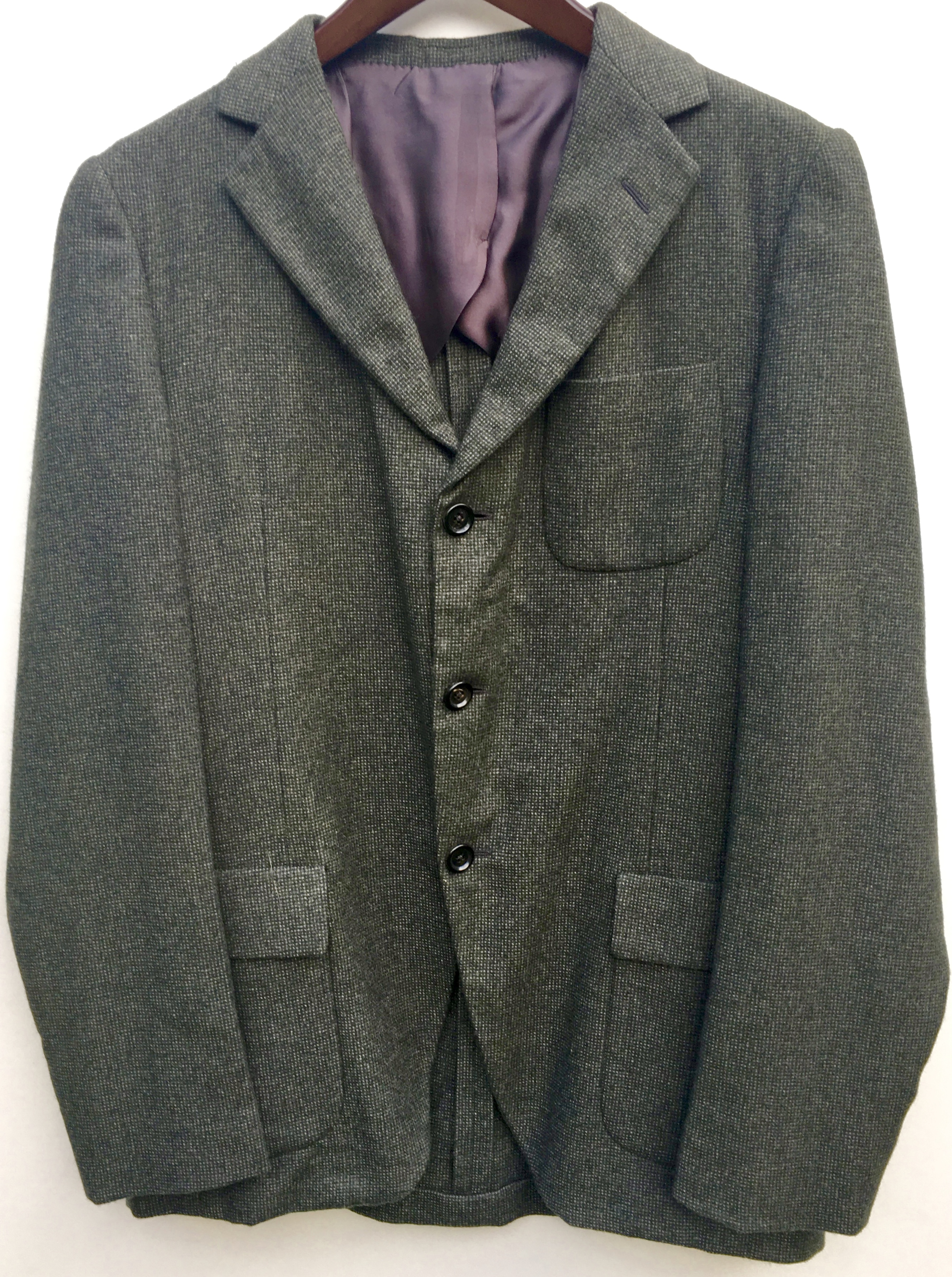 Men's Bottega Veneta blazer Size S Green cashmere