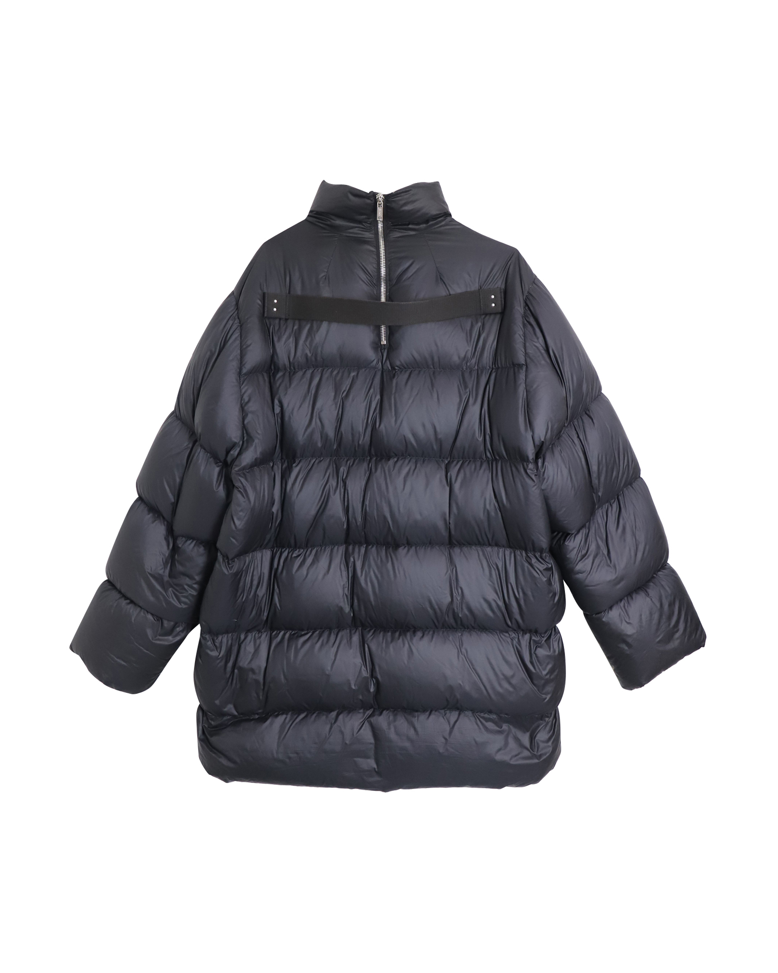 Moncler x Rick Owens Black Cyclopic Puffer Coat Size XL