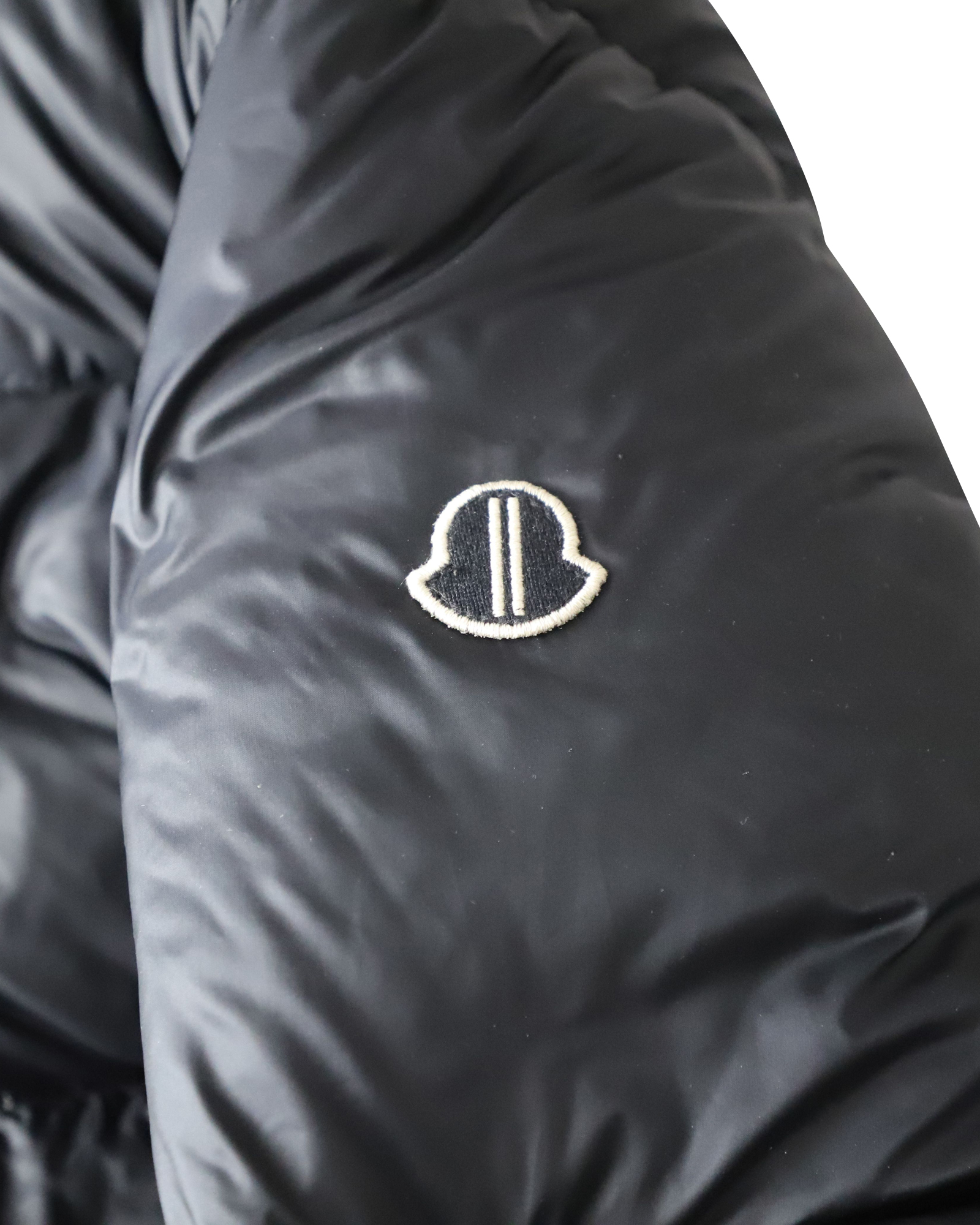 Moncler x Rick Owens Black Cyclopic Puffer Coat Size XL