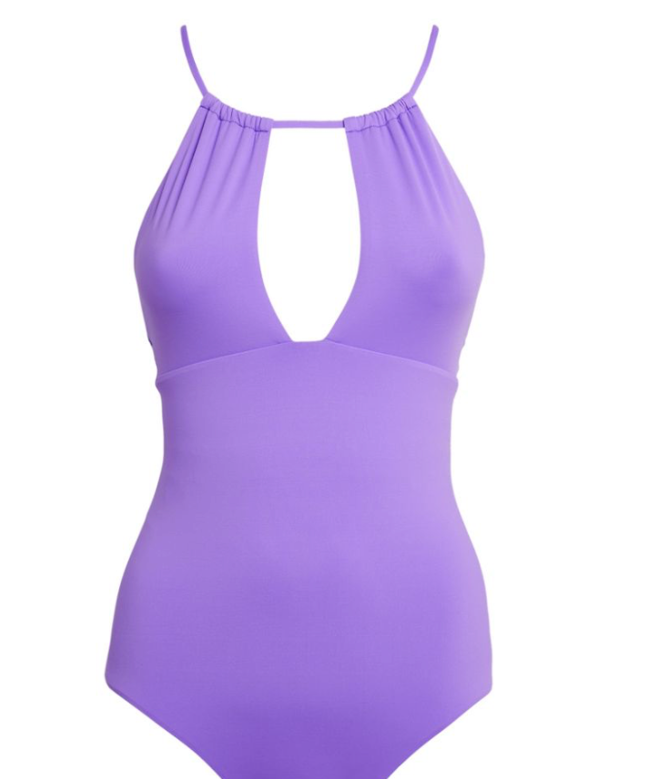 Bondi Born Purple Samara Swimsuit Size L Orchid polymide/lycra