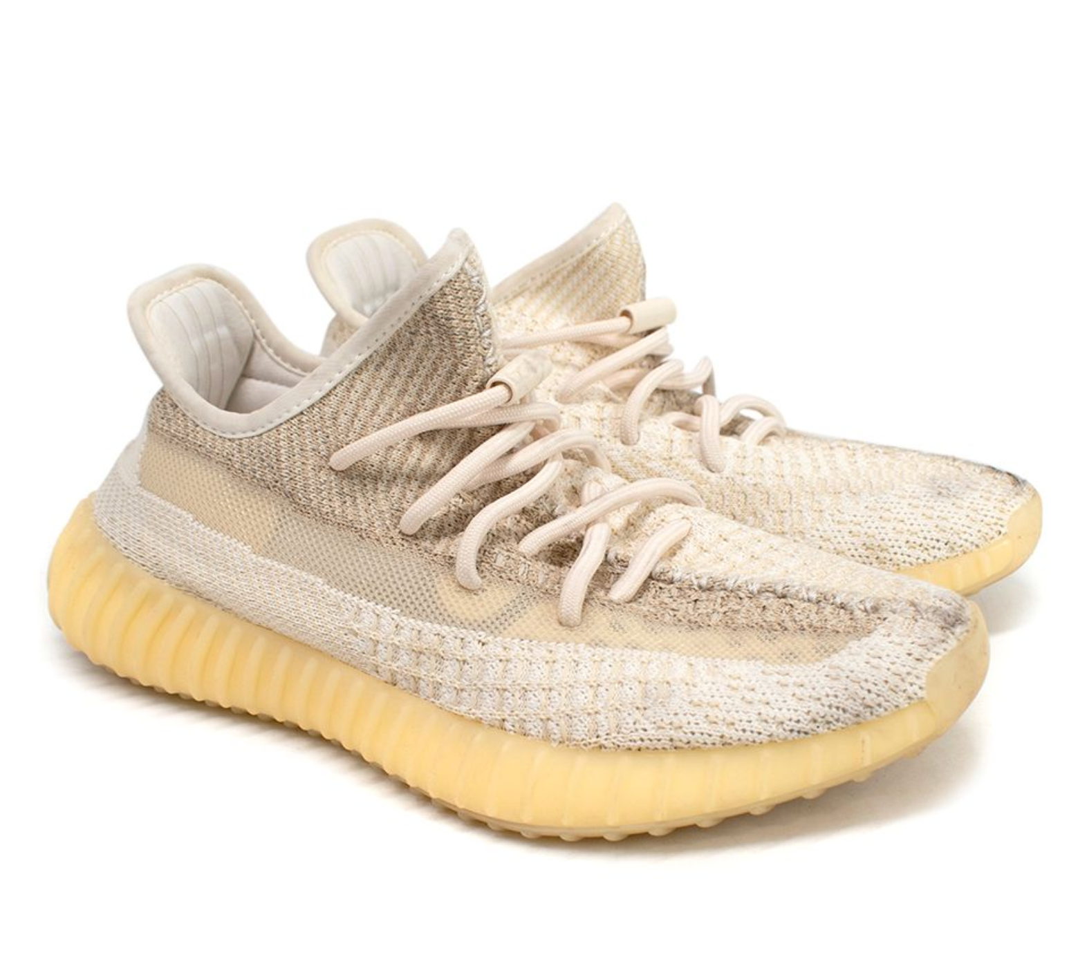 Men's Preowned Adidas x Yeezy Boost 350 V2 Natural Sneakers Size 40 other