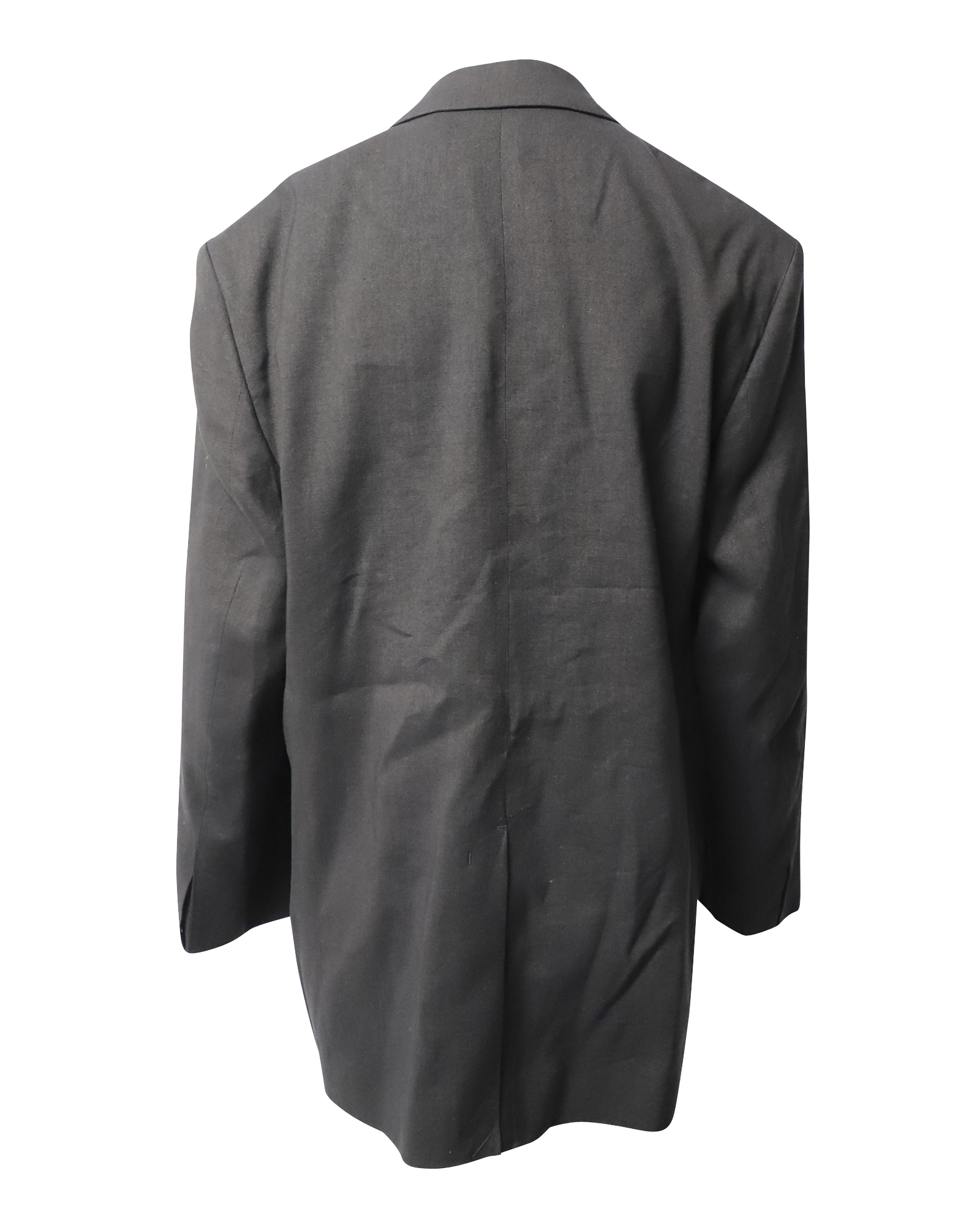 Preowned Jacquemus black hemp La Veste D'Homme oversize blazer Size L vegetable fibre/hemp