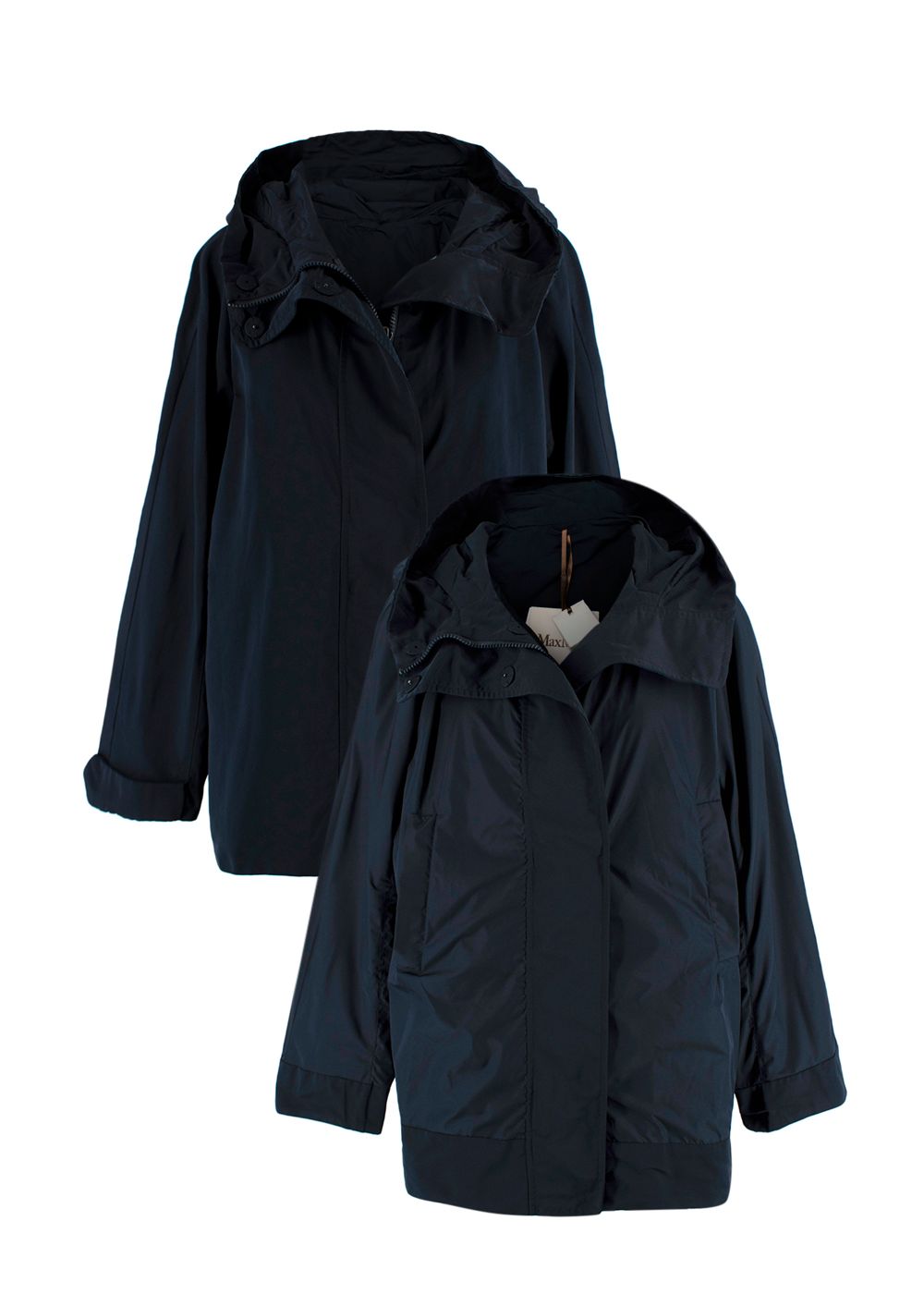 MaxMara The Cube navy raincoat Size S polyester