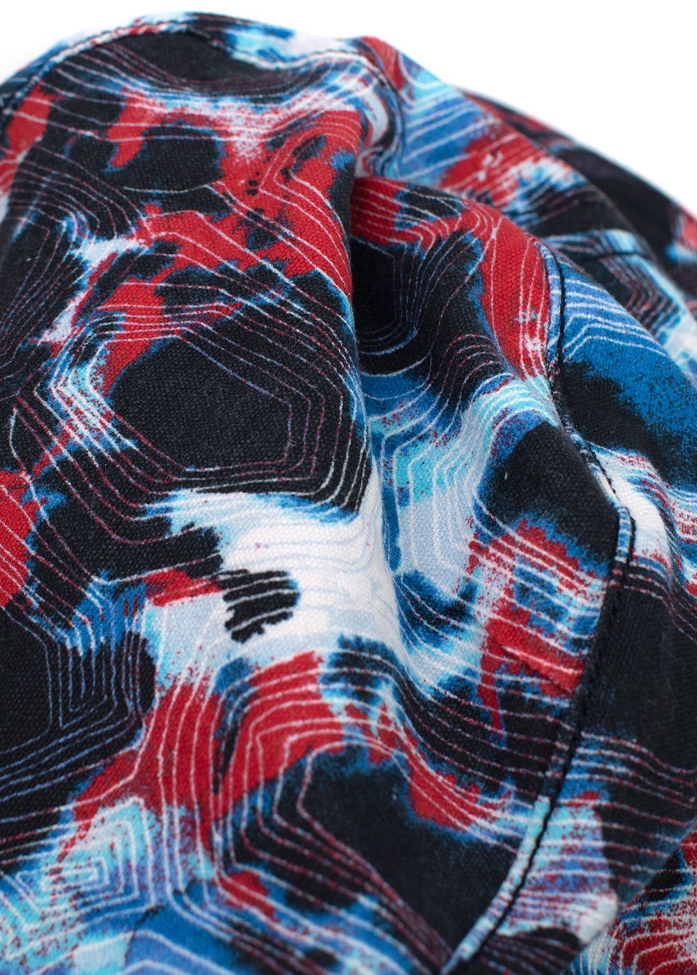 Boys Thorsun Kids Blue and Red Tortoise Print Bucket Hat Size L blue red cotton