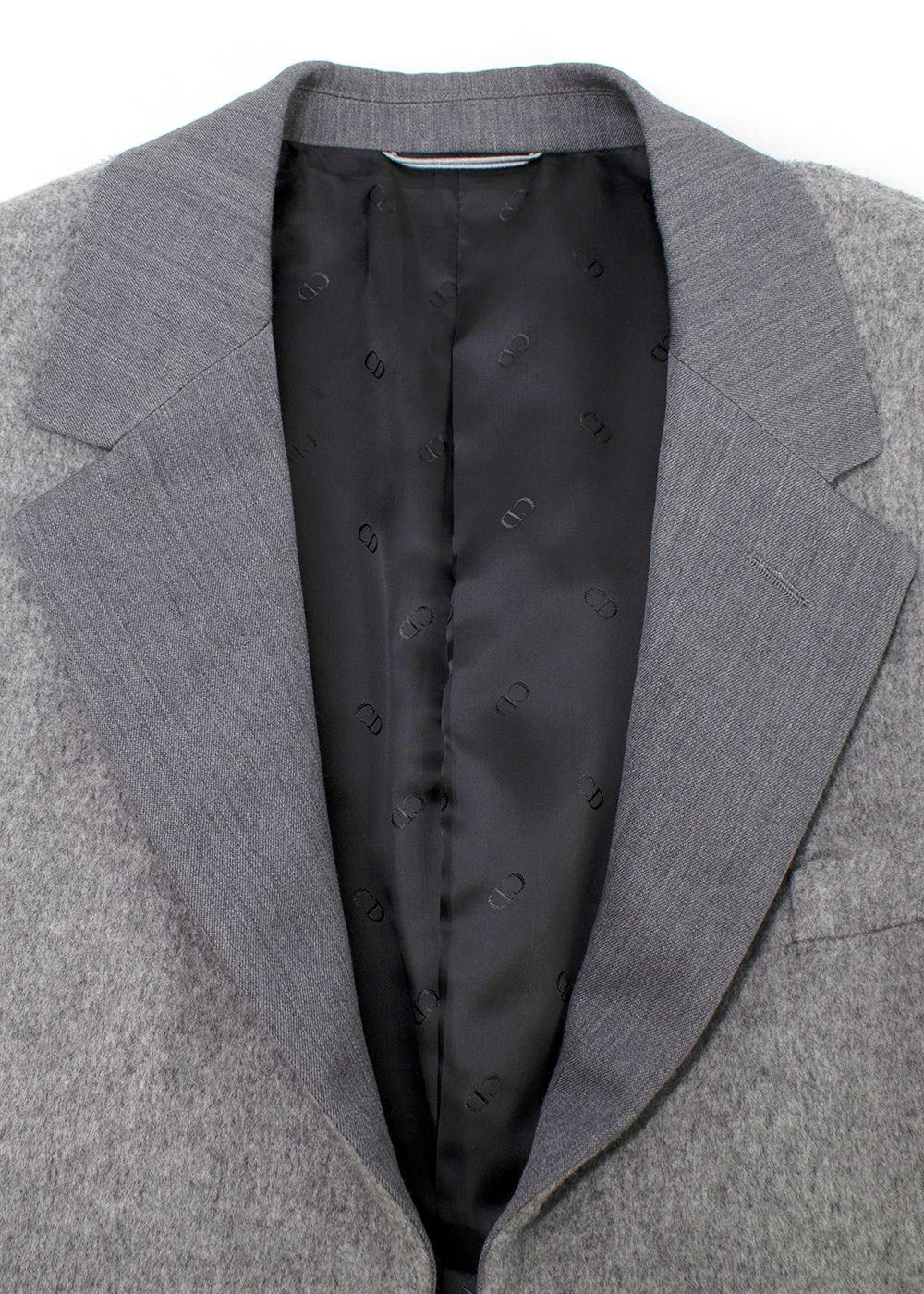 Men's Dior Homme Grey Virgin Wool Blazer Size S