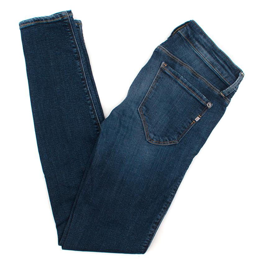 Preowned GENETIC DENIM Dusk Blue Denim Size XXS cotton