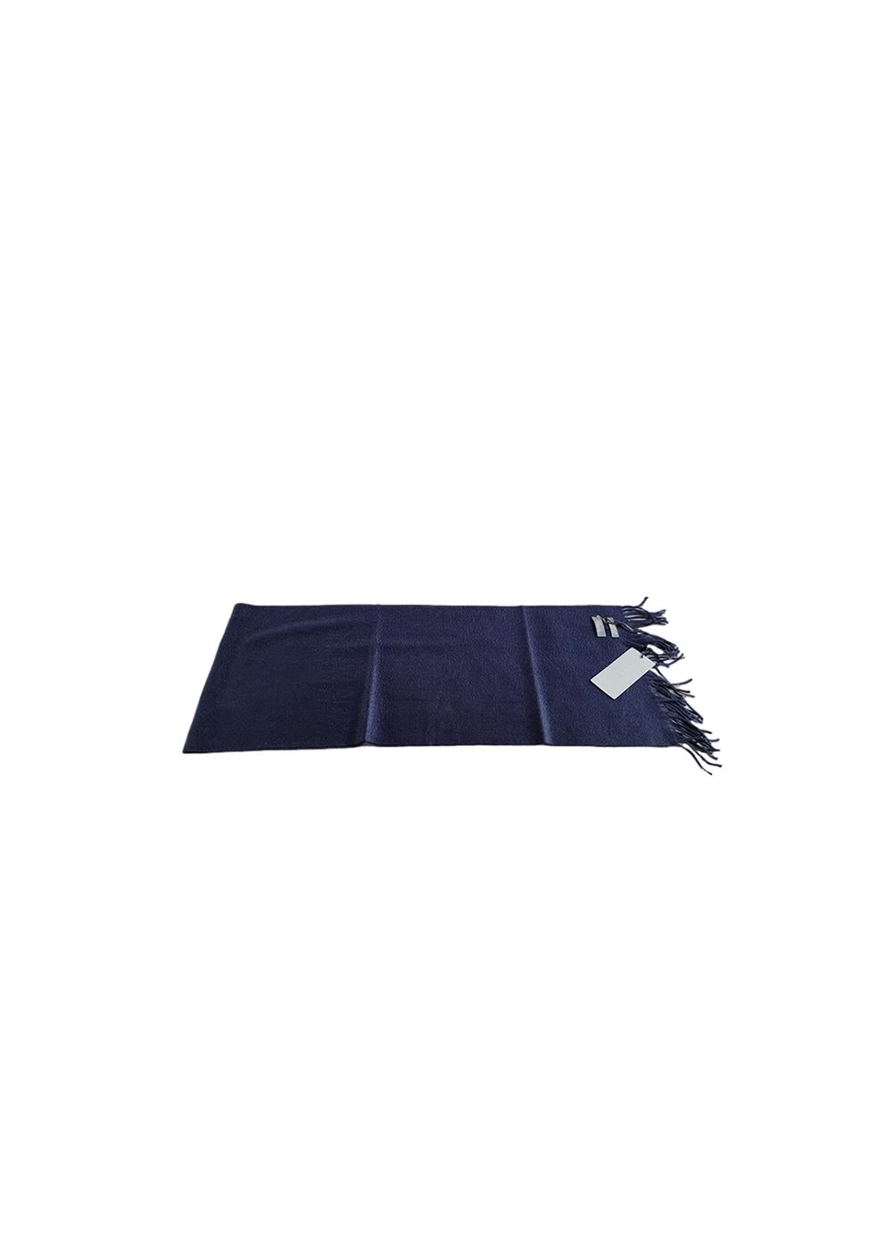 NPeal Blue Cashmere Scarf navy