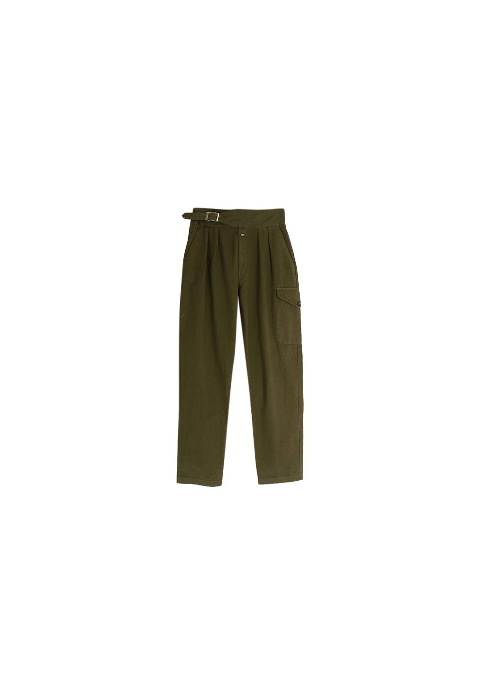 Closed khaki cotton twill Gwen caro trousers Size 28/71