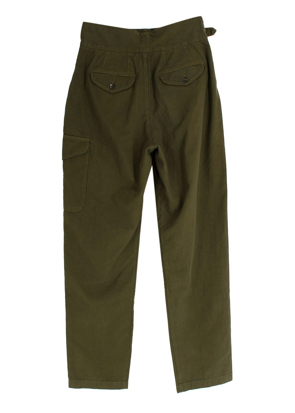 Closed khaki cotton twill Gwen caro trousers Size 28/71