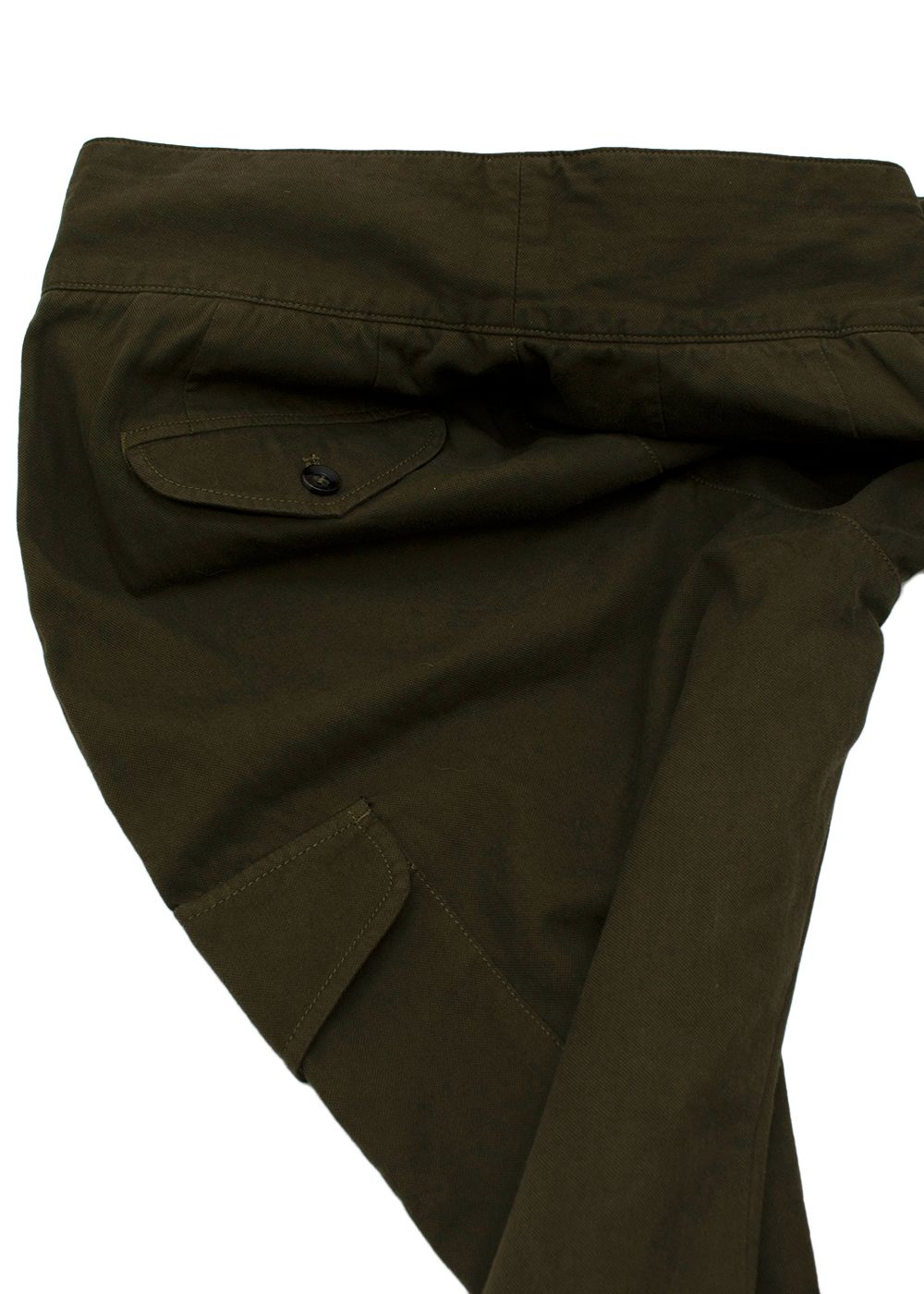 Closed khaki cotton twill Gwen caro trousers Size 28/71