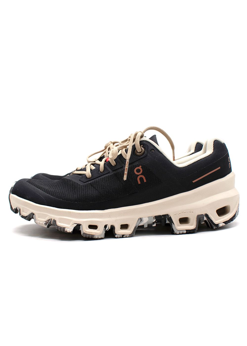 Preowned ON Running x Loewe Navy Cloudventure Sneakers Size 36 polyester