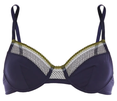 Eres Navy Stretch Jersey Bra Blue polyamide