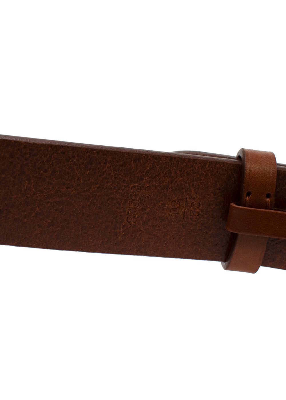 Ralph Lauren Brown Leather Gold Buckle Belt Size XS