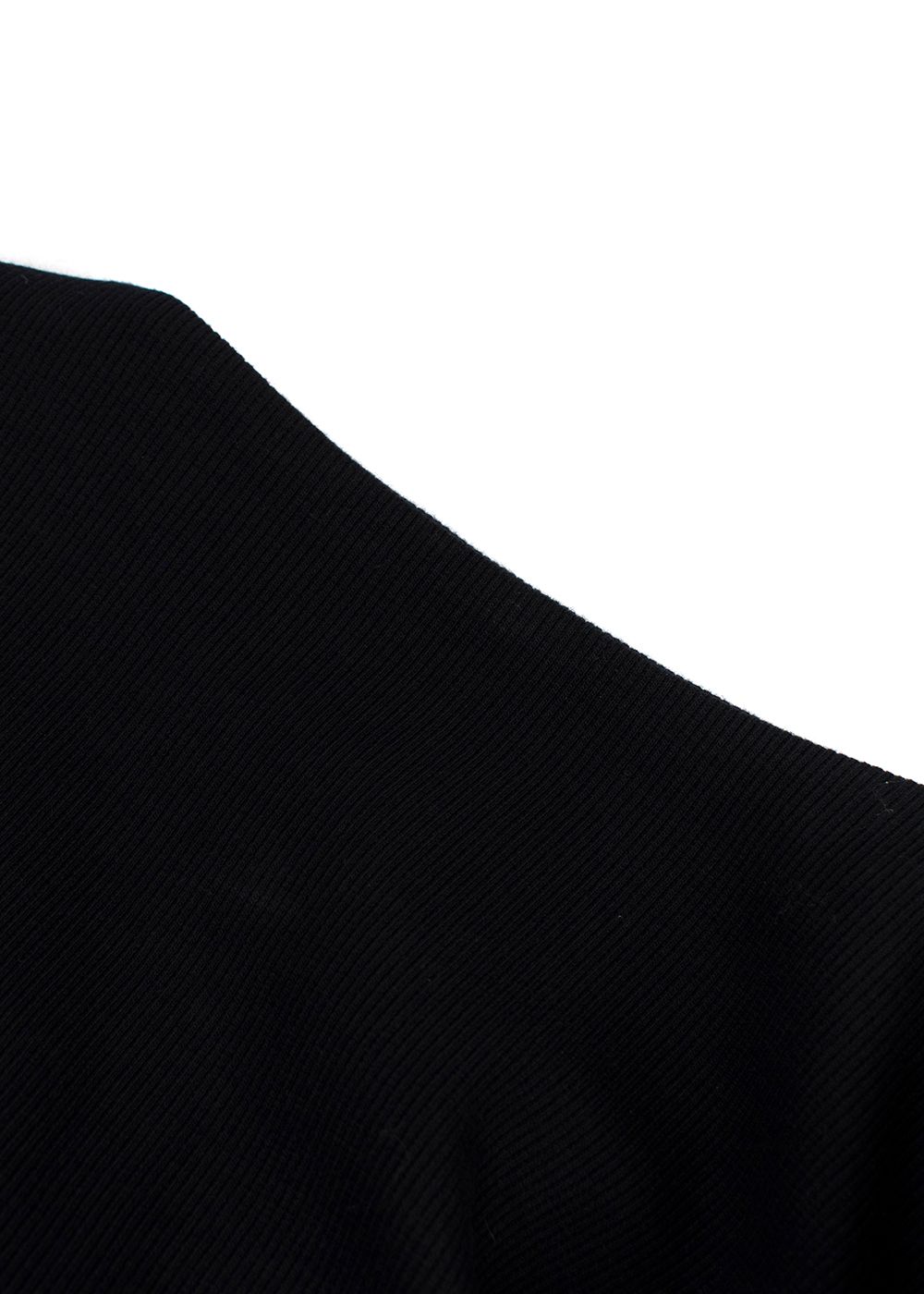 Anouki ribbed black cardigan Size XL viscose