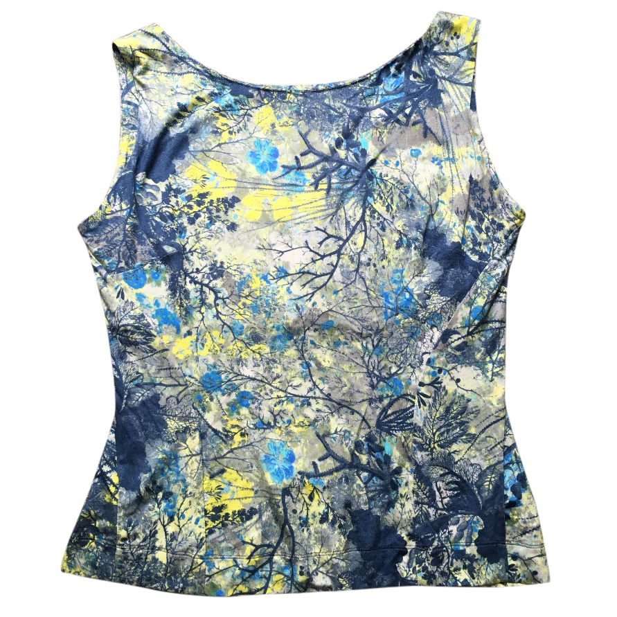 ERDEM jersey top Size M Yellow viscose