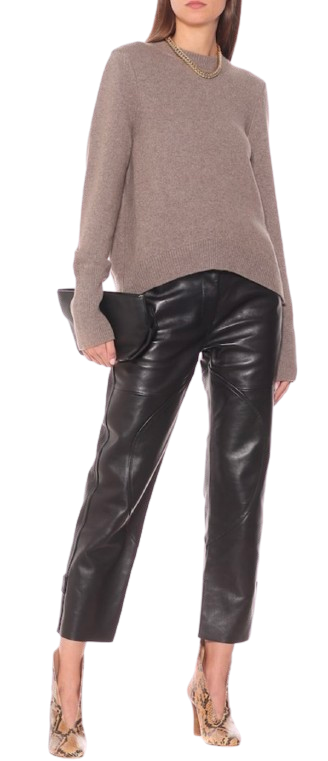 Petar Petrov Hunter Black Leather Pants Size XS