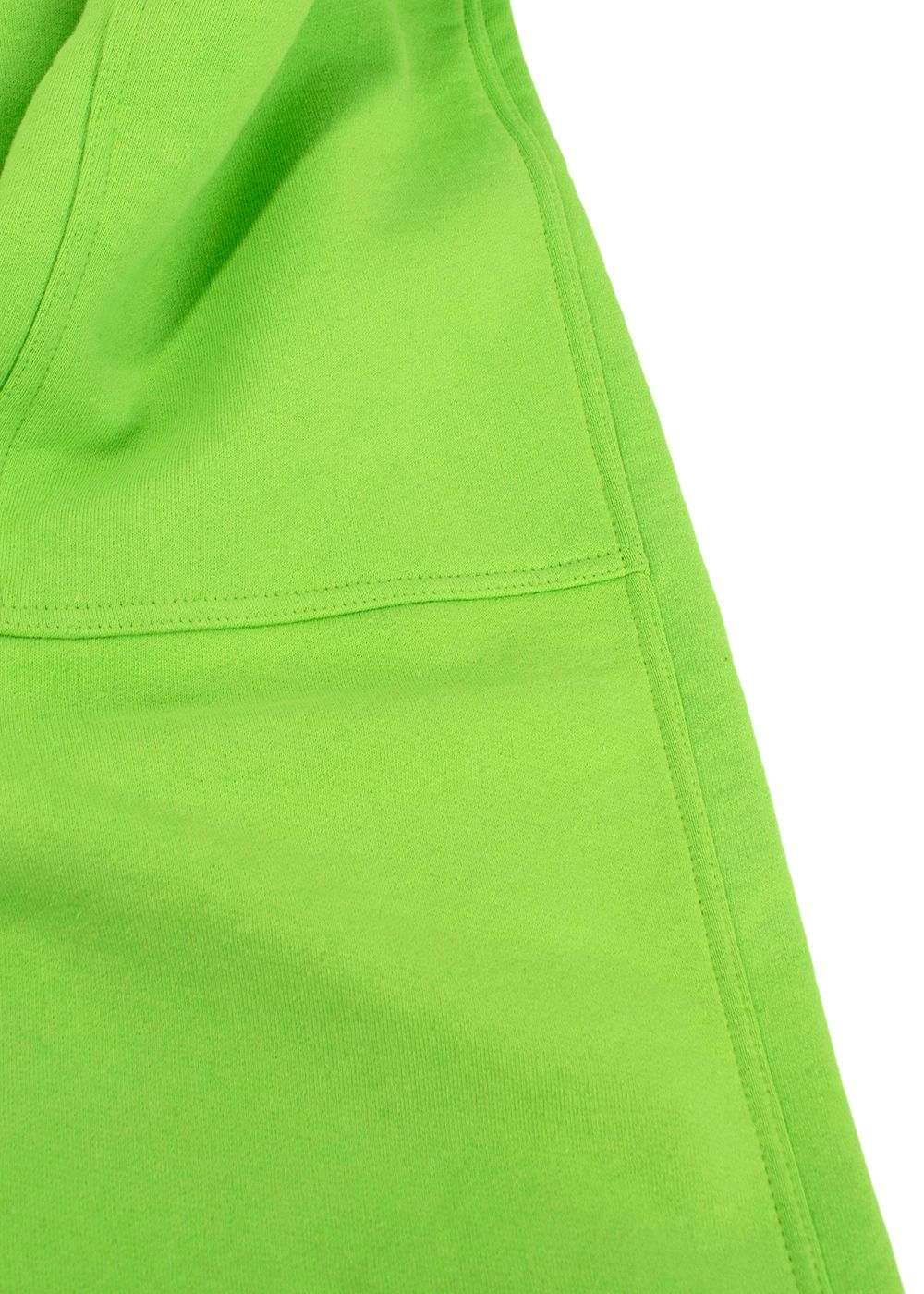 Men's Supreme Neon Green Double Knee Painter Sweatpants Size M cotton