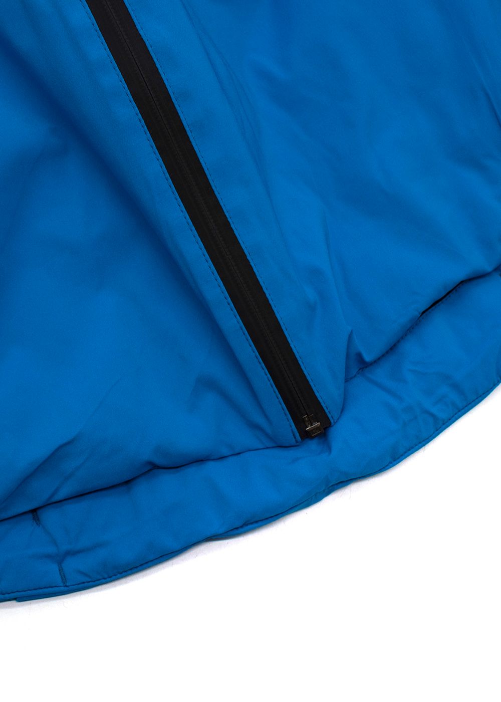 Preowned Mover Blue Hooded Ski Jacket Size L polyamide/wool