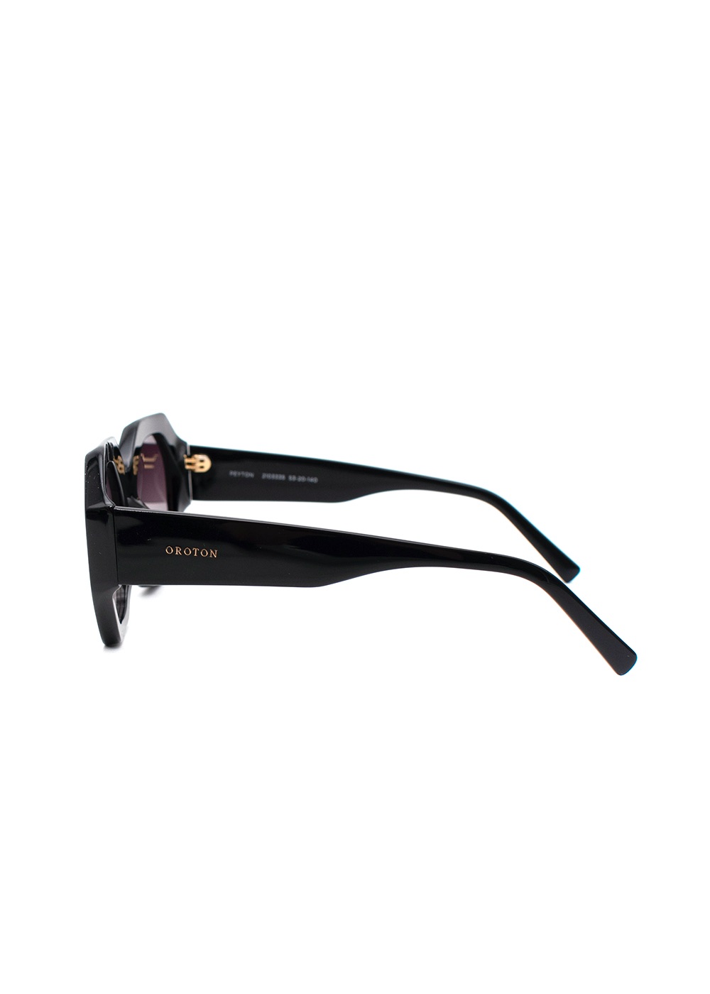 Oroton Black Peyton Sunglasses acetate