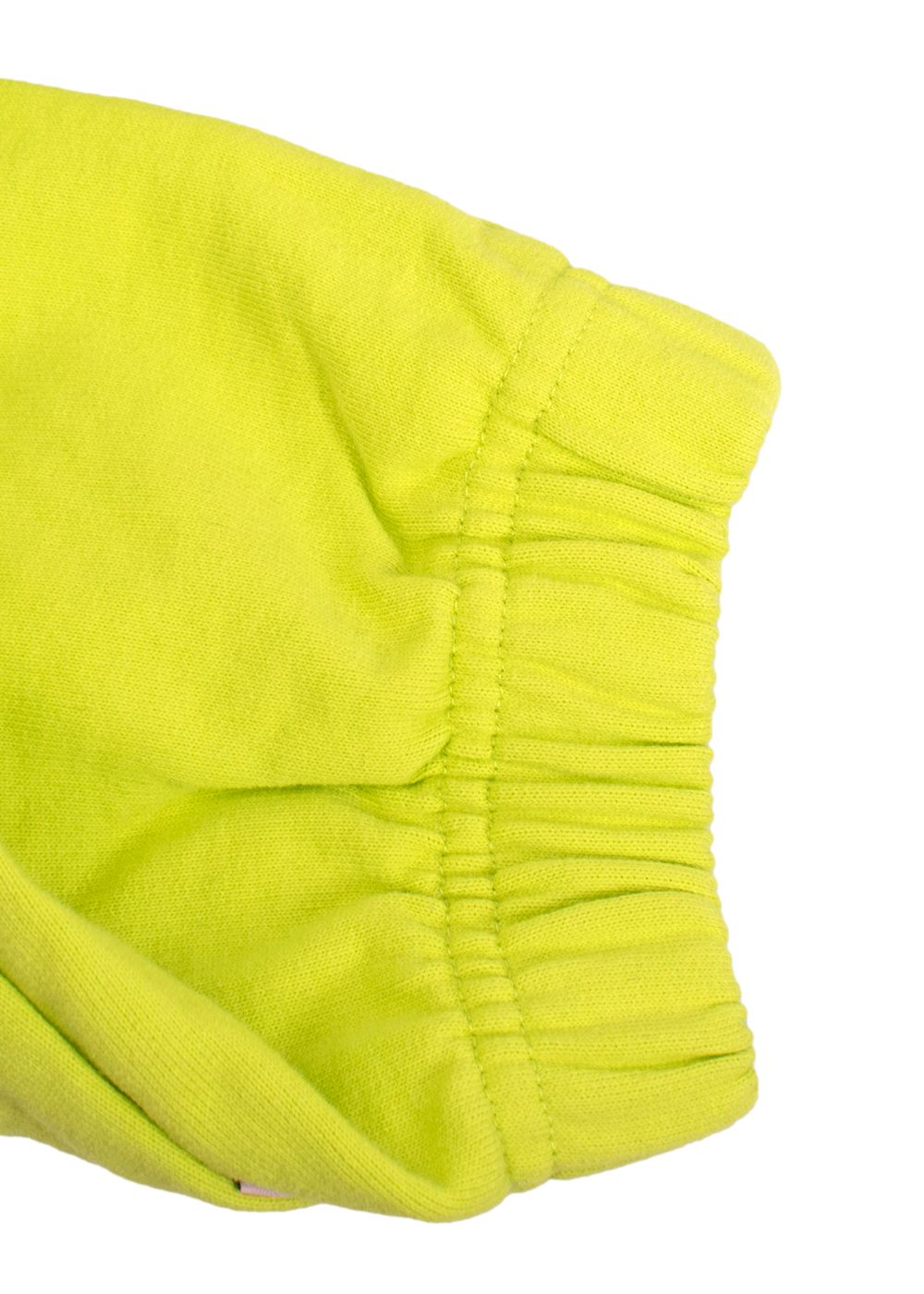 Men's Martine Rose Neon Yellow Joggers Size XL Neon Green cotton