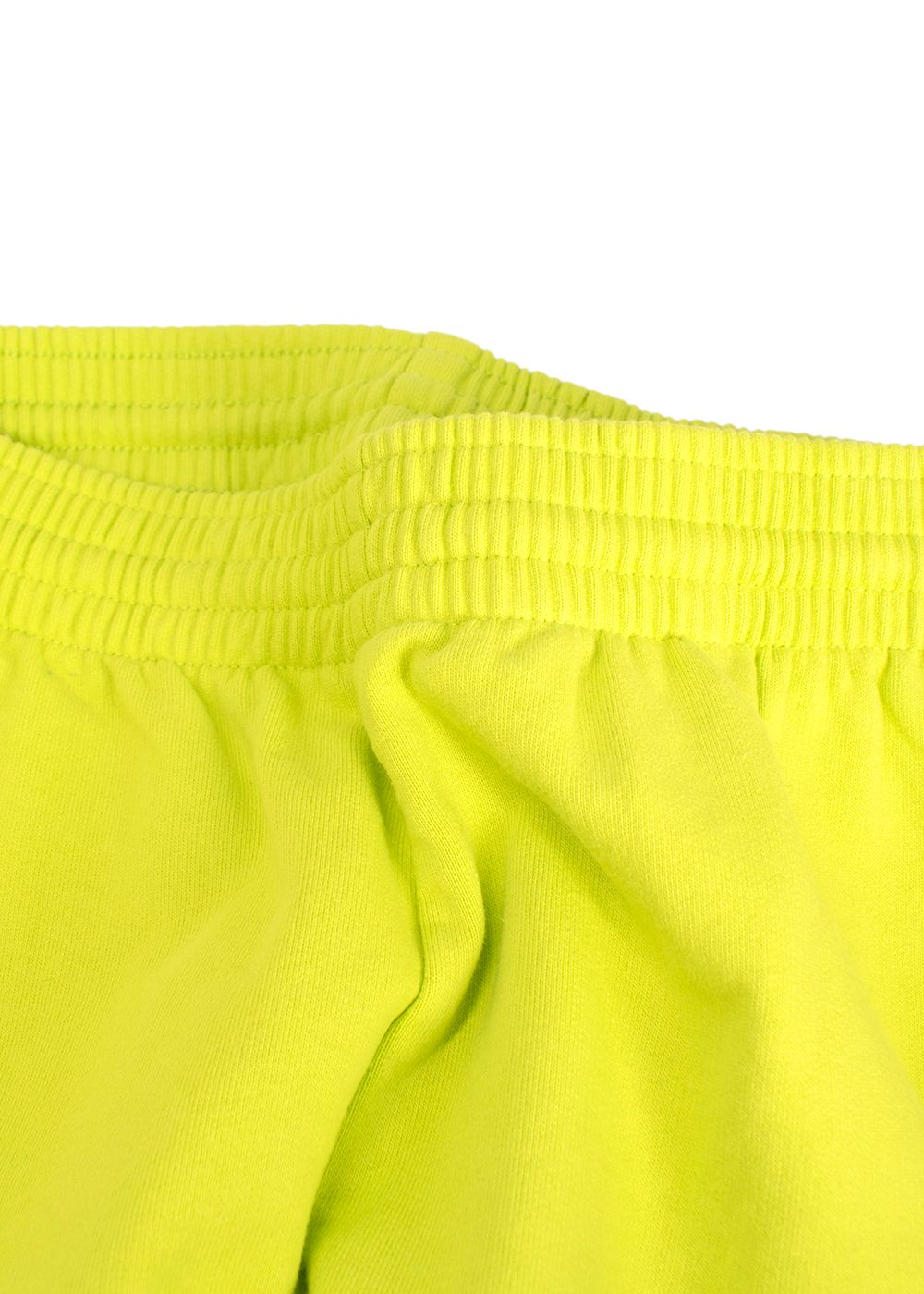 Men's Martine Rose Neon Yellow Joggers Size XL Neon Green cotton