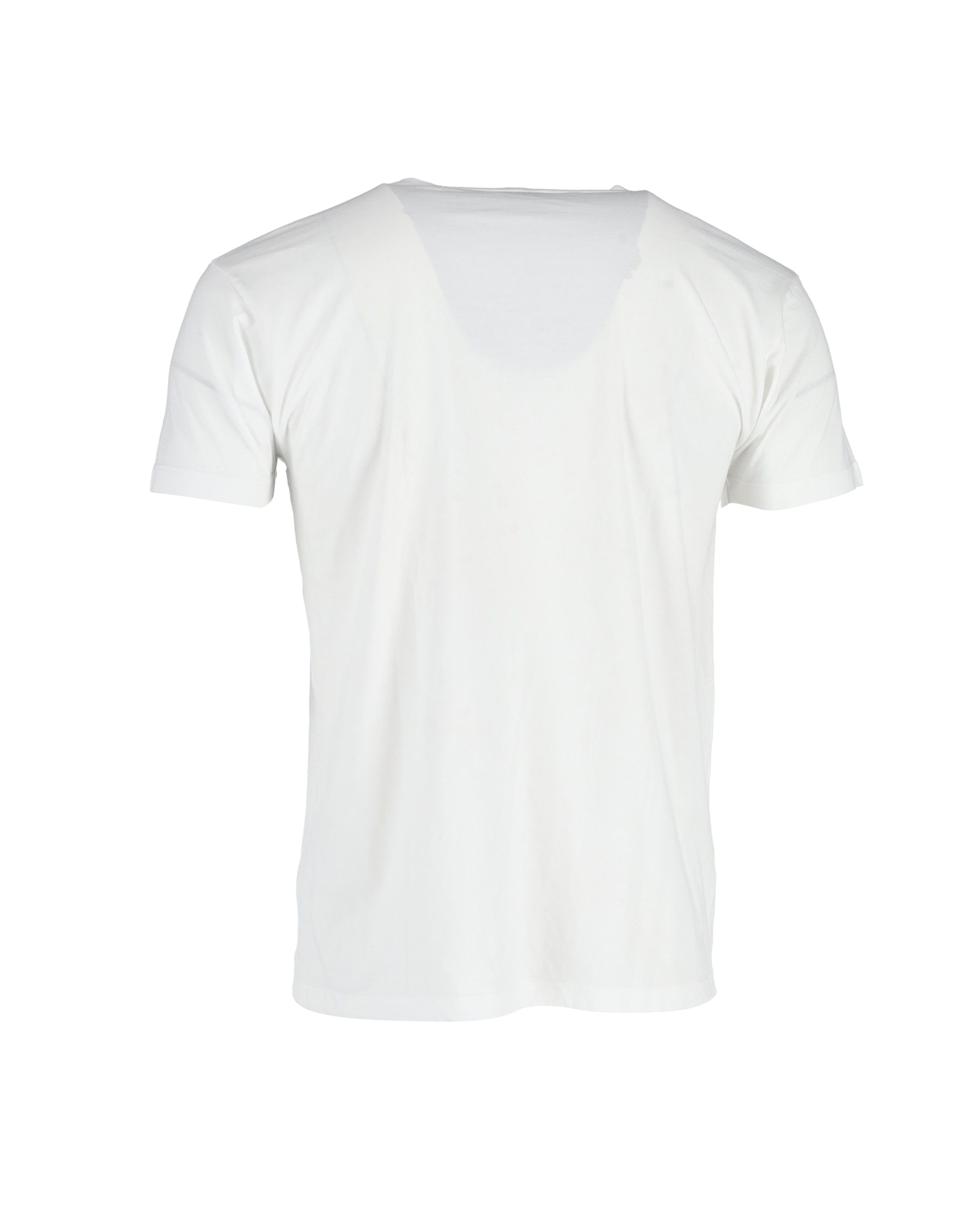 Men's Preowned Saint Laurent White Cotton Graphic Print T-Shirt Size S