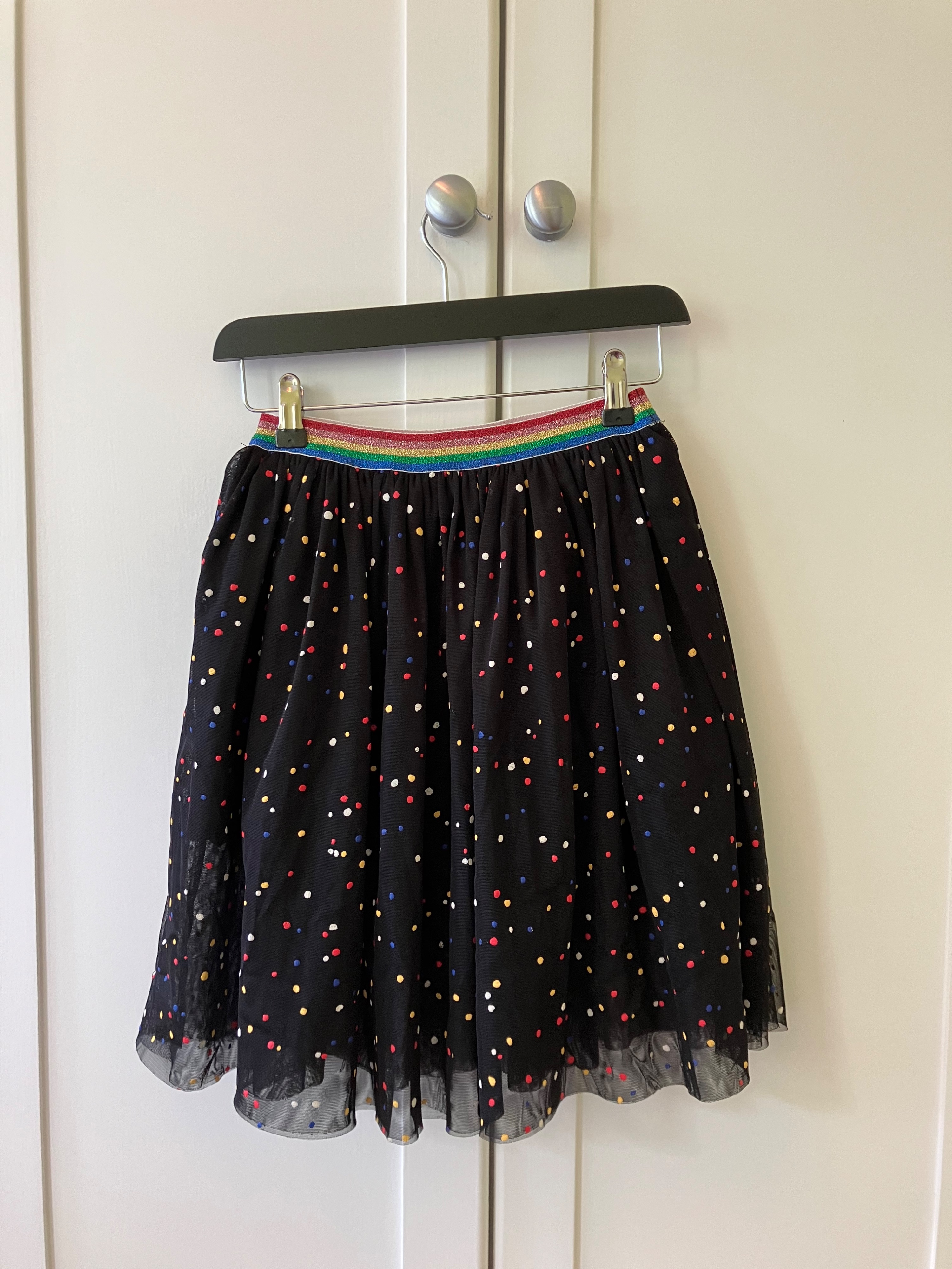 Stella McCartney Kid's 10A Tulle Spotted Skirt Size 10 Years +