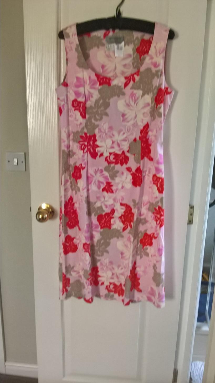 Sportmax floral printed dress Size S Pink cotton